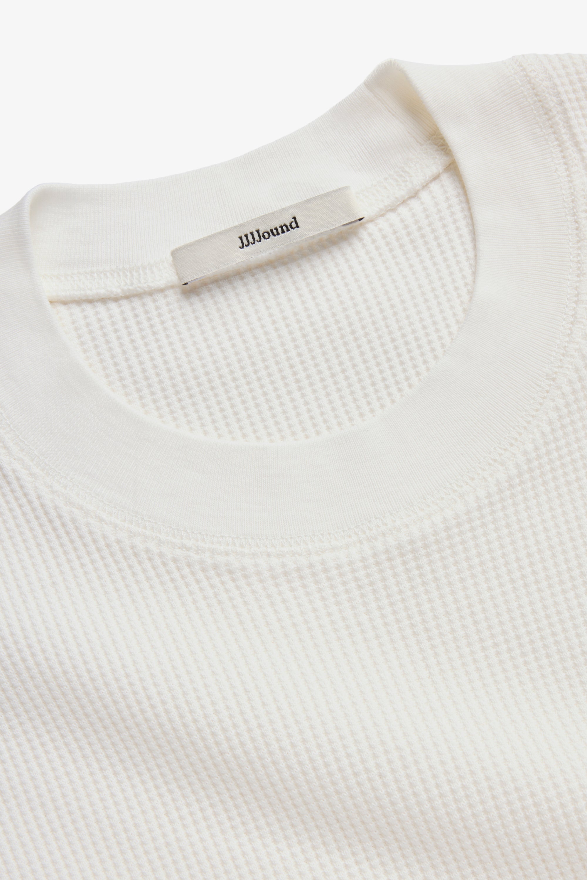 90s Waffle Longsleeve - White