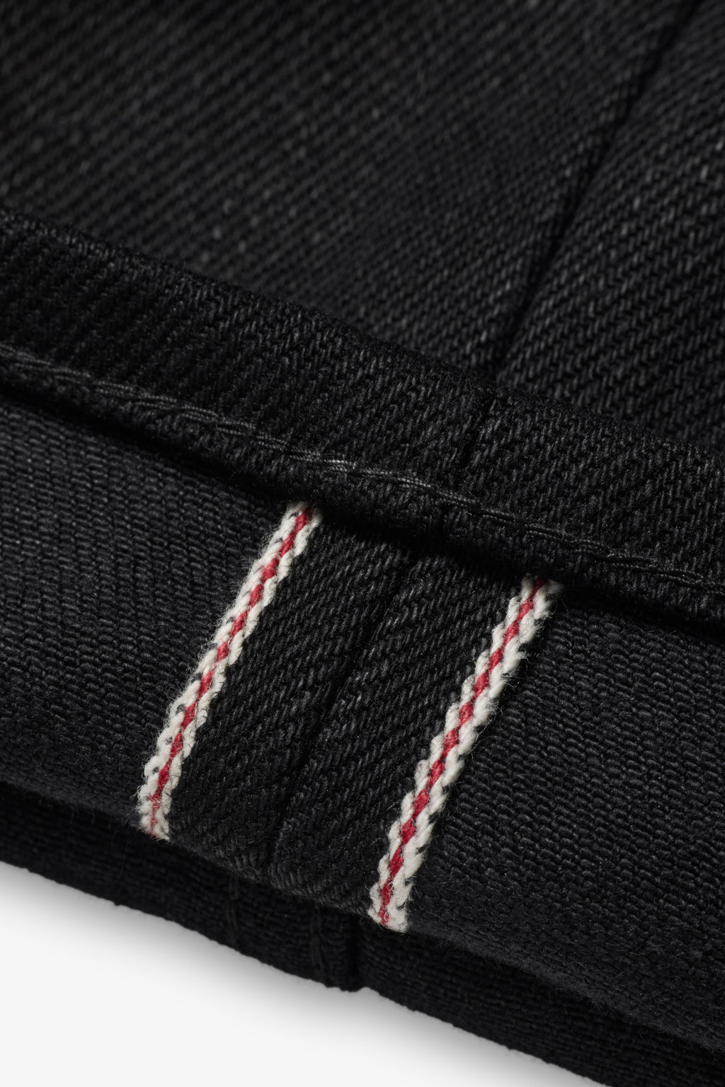 Slim Selvedge Denim Jeans - Black