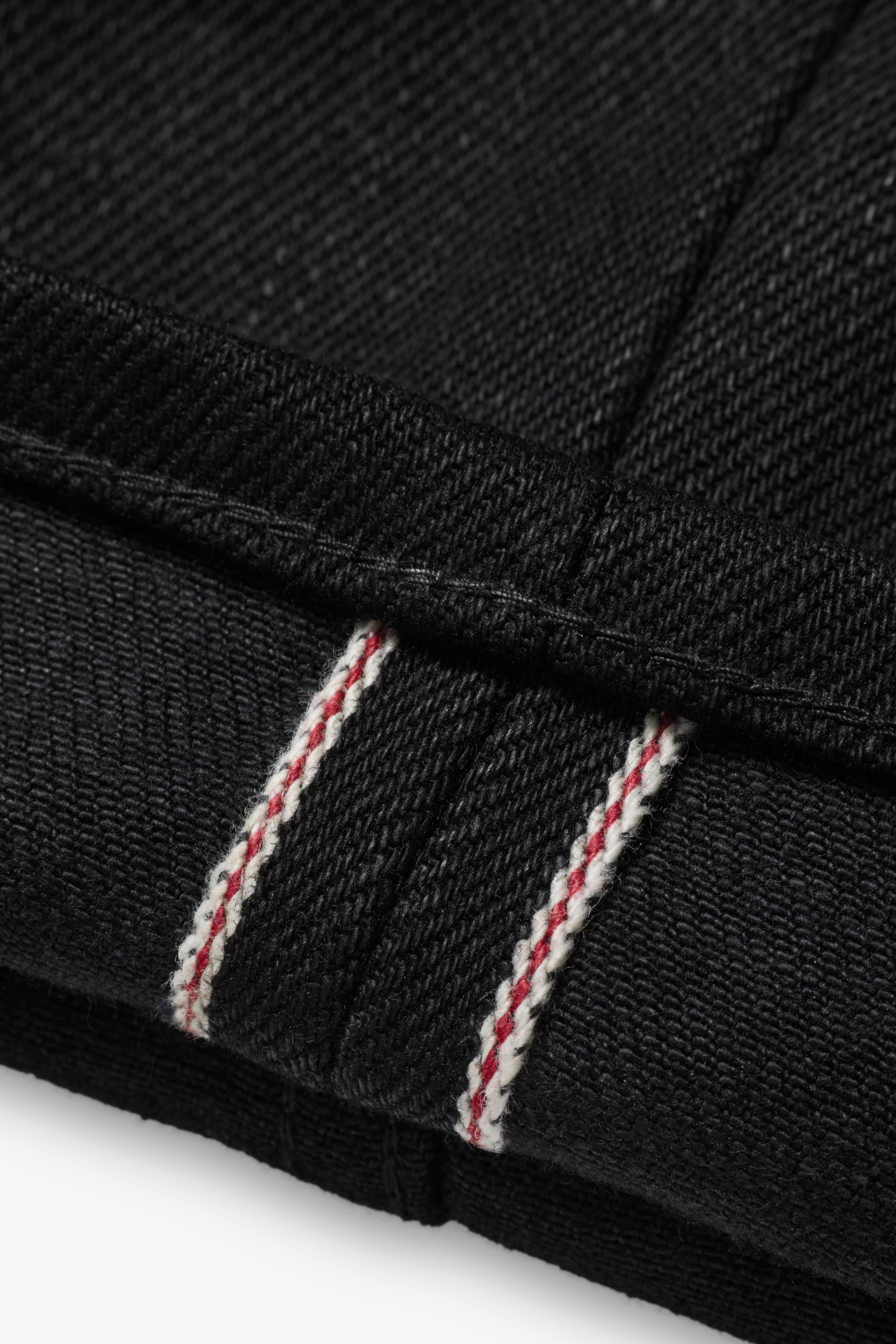 Slim Selvedge Denim Jeans - Black