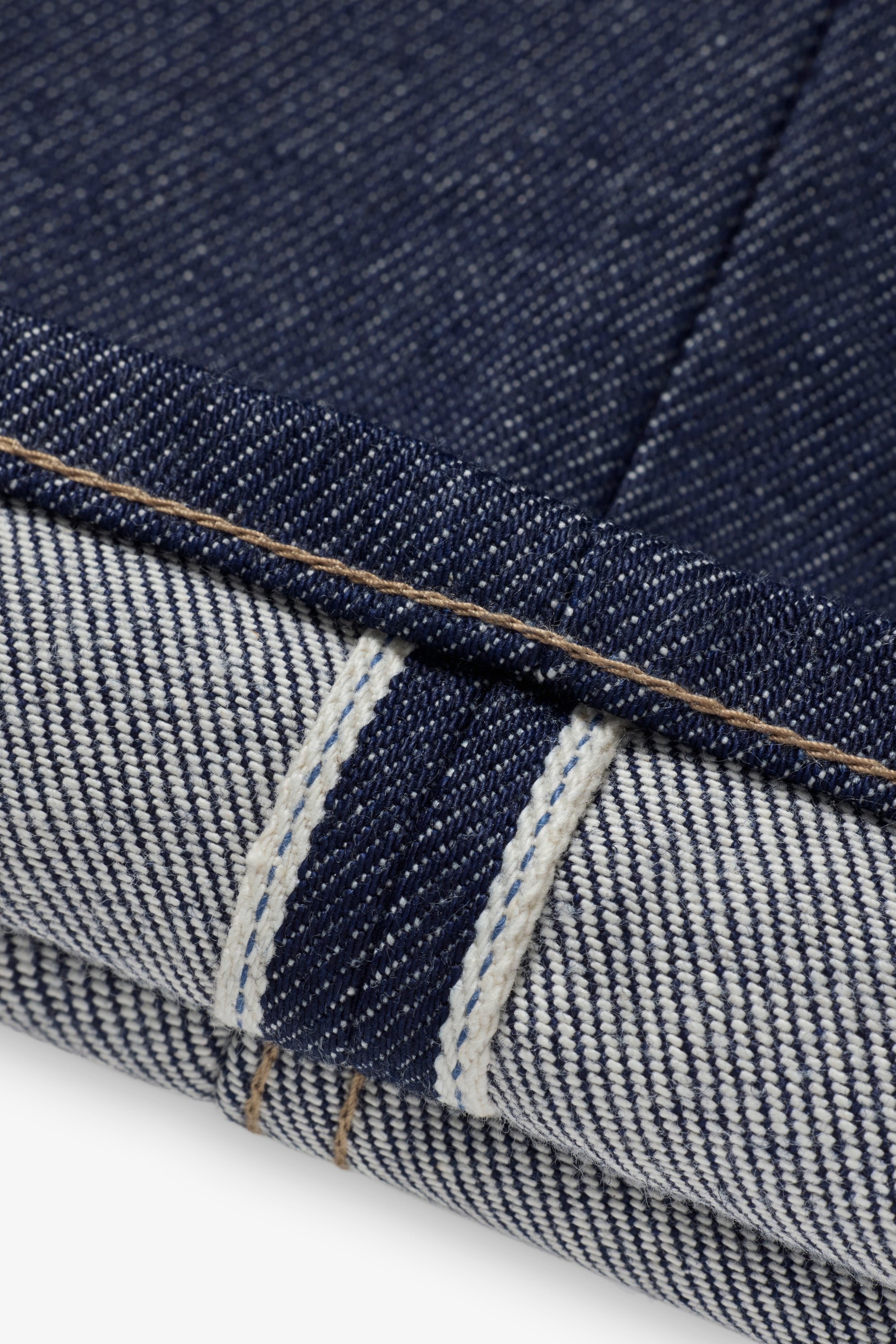 Straight Selvedge Denim Jeans - Indigo