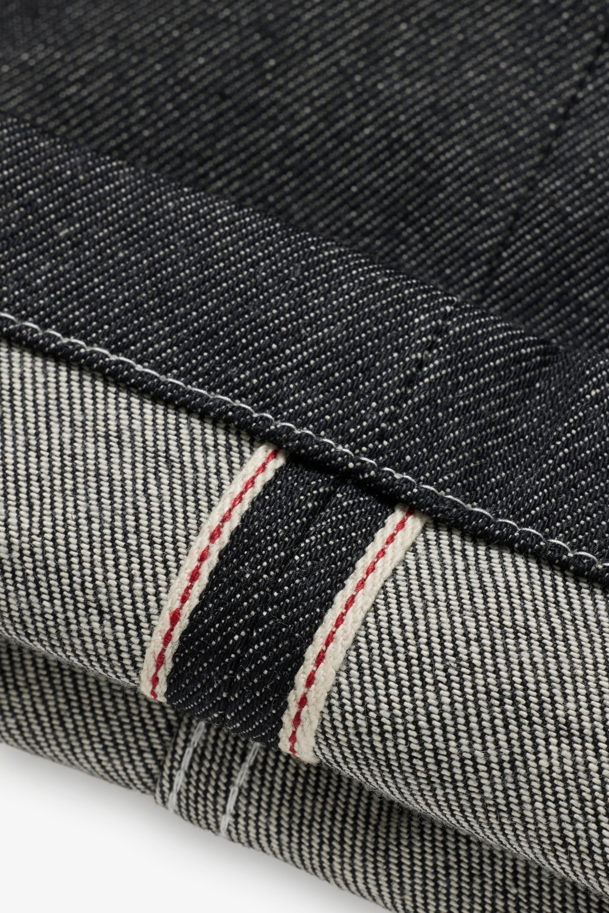 Big Denim Shorts - Black/White