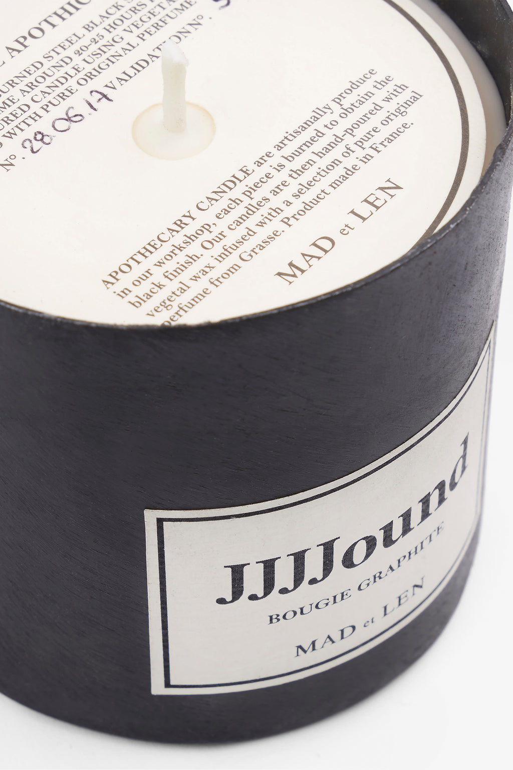 Mad et Len Graphite Candle