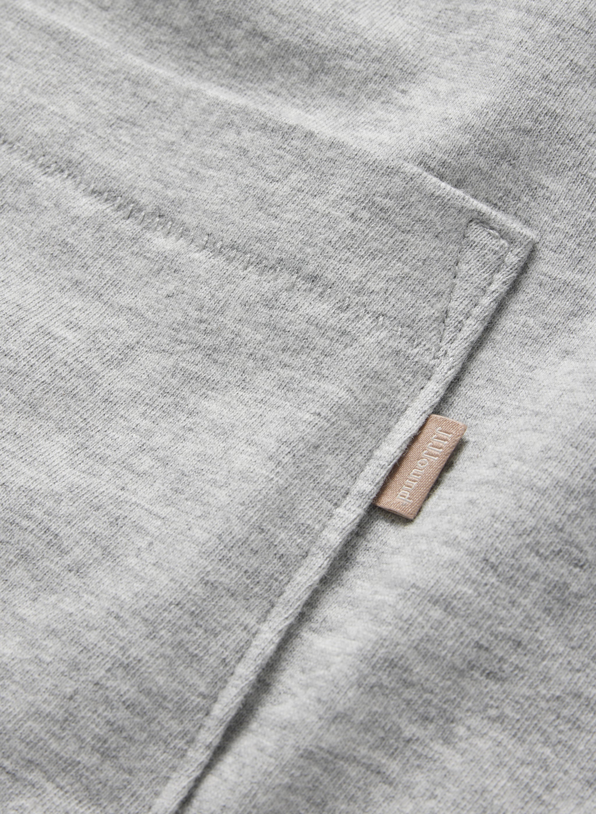 J90 Longsleeve Pocket - Light Grey Mix