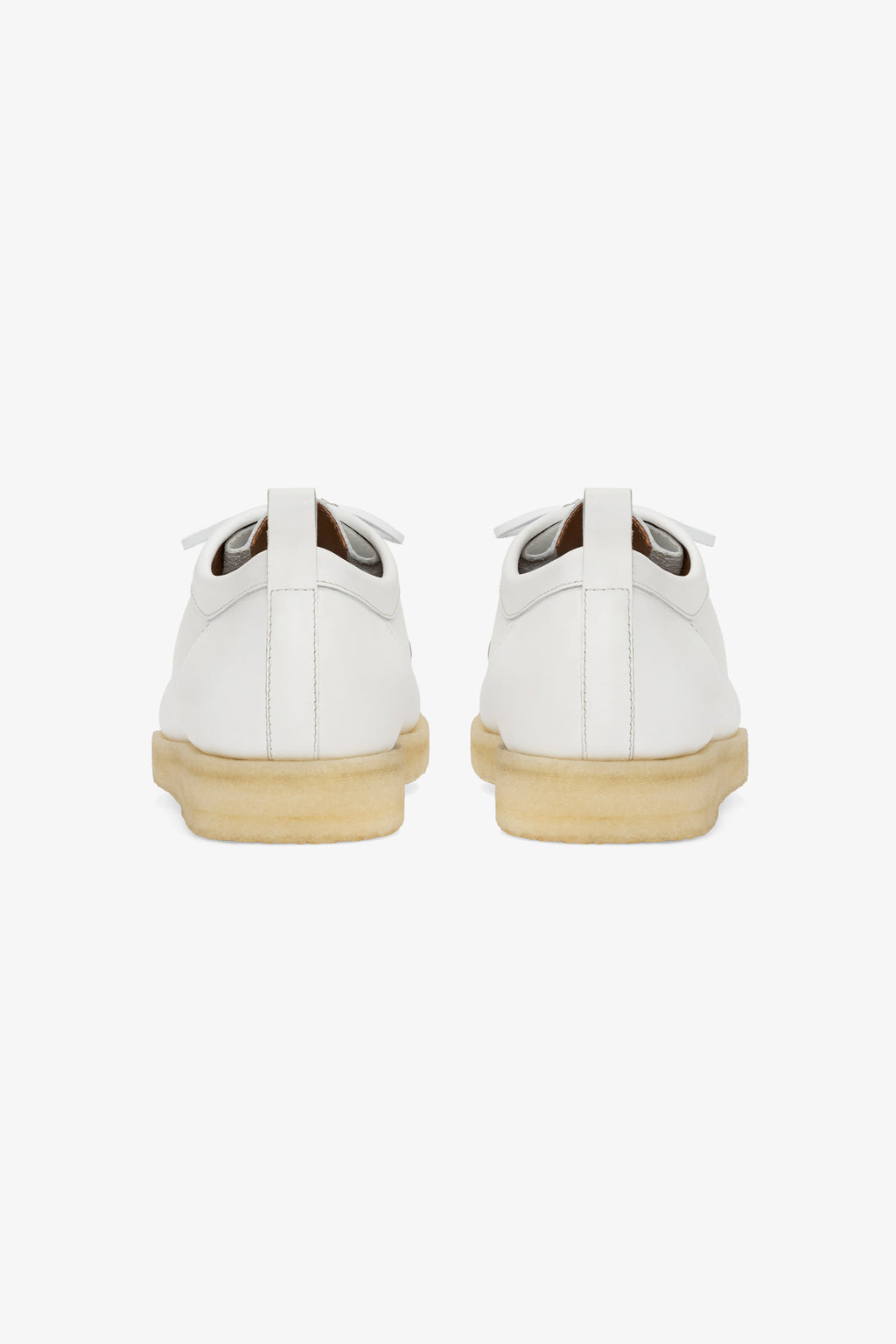 Padmore & Barnes P204 - White Leather