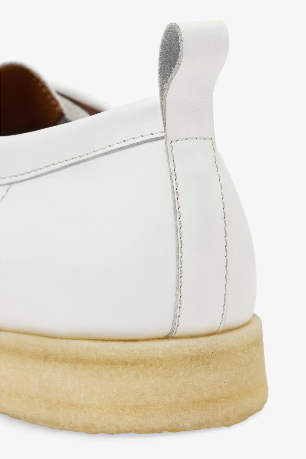 Padmore & Barnes P204 - White Leather
