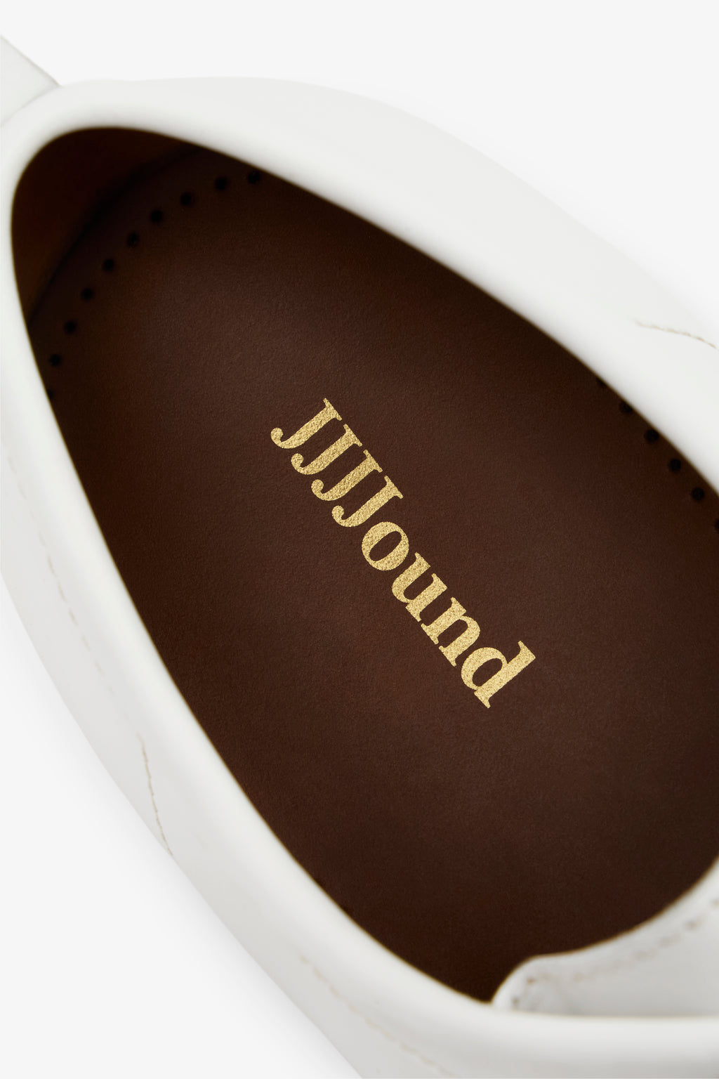 Padmore & Barnes P204 - White Leather