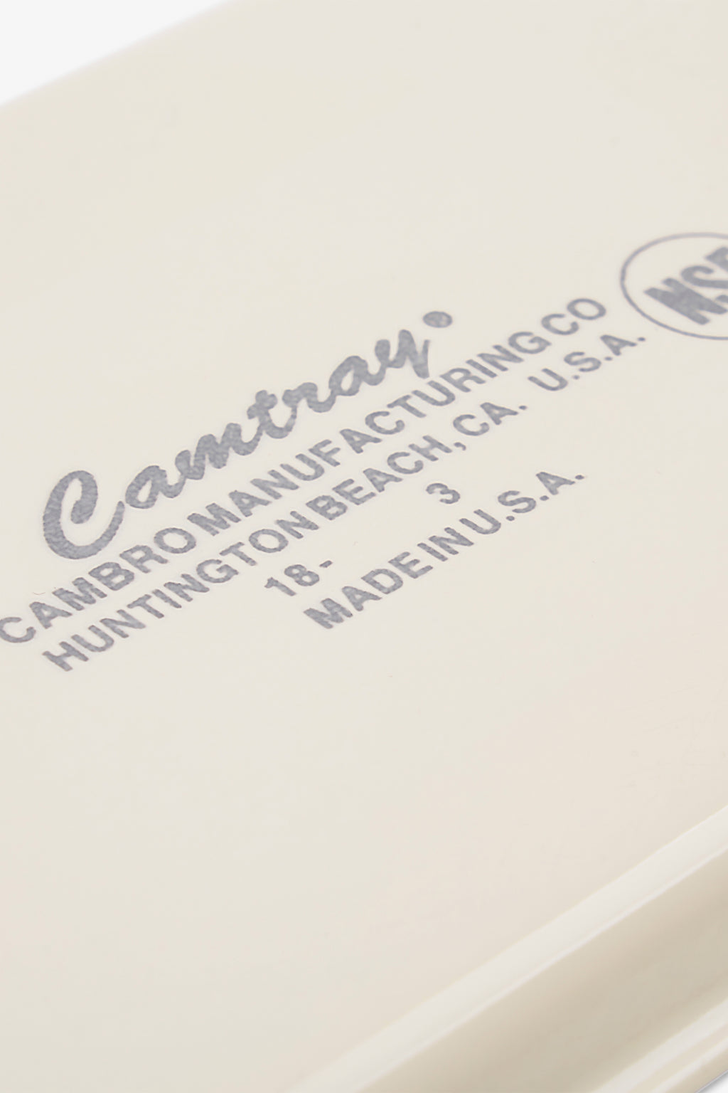 5" x 7" Camtray - Almond/Charcoal