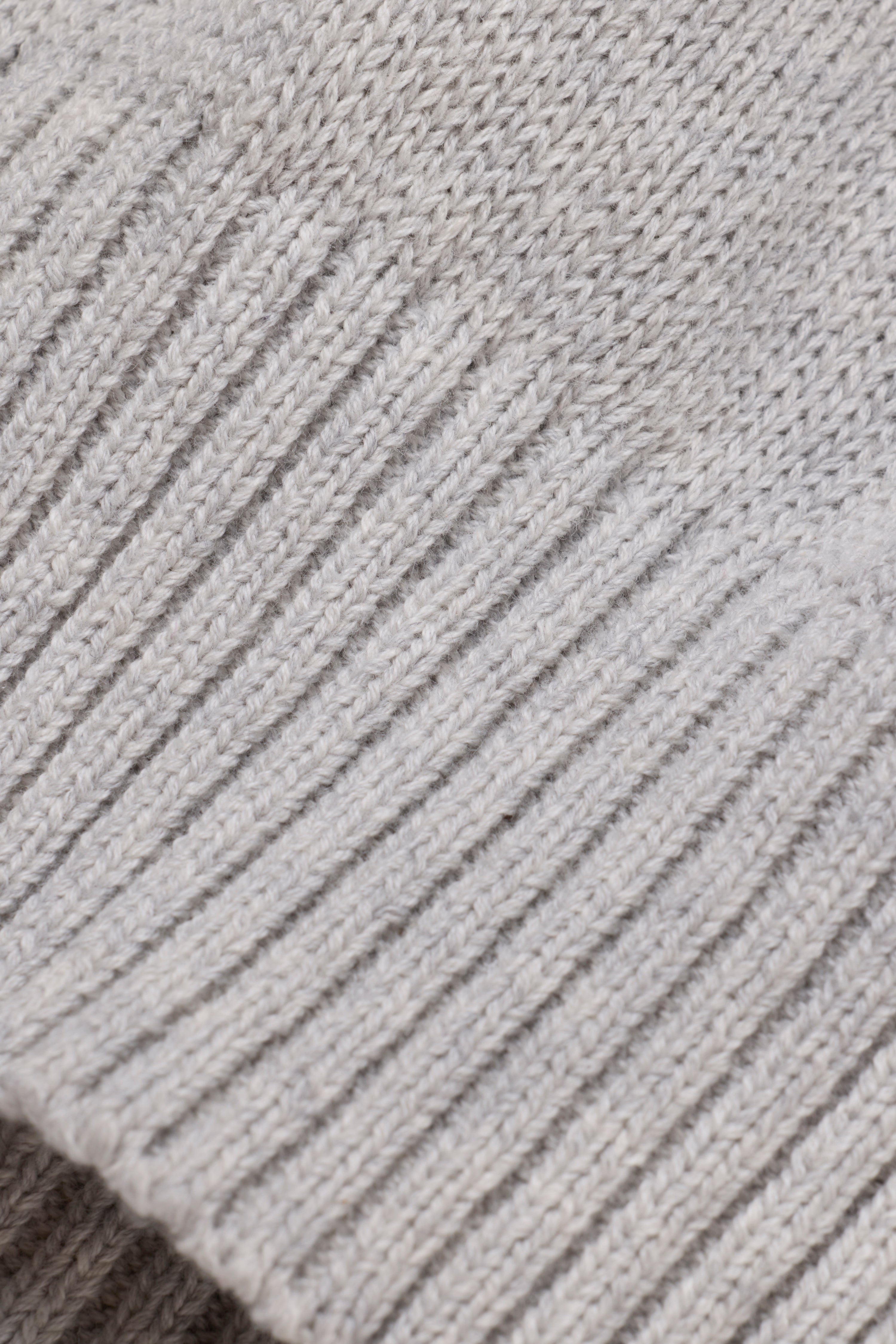 Knit Cotton Crewneck - Grey/Blue – JJJJound