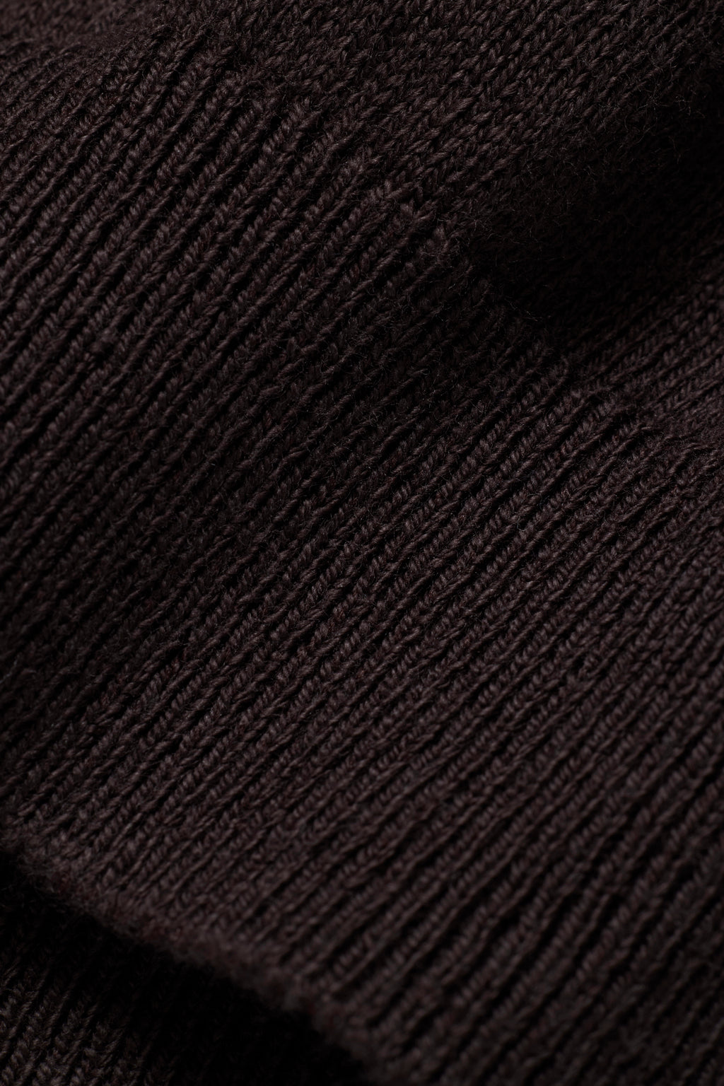Knit Cotton Polo - Brown