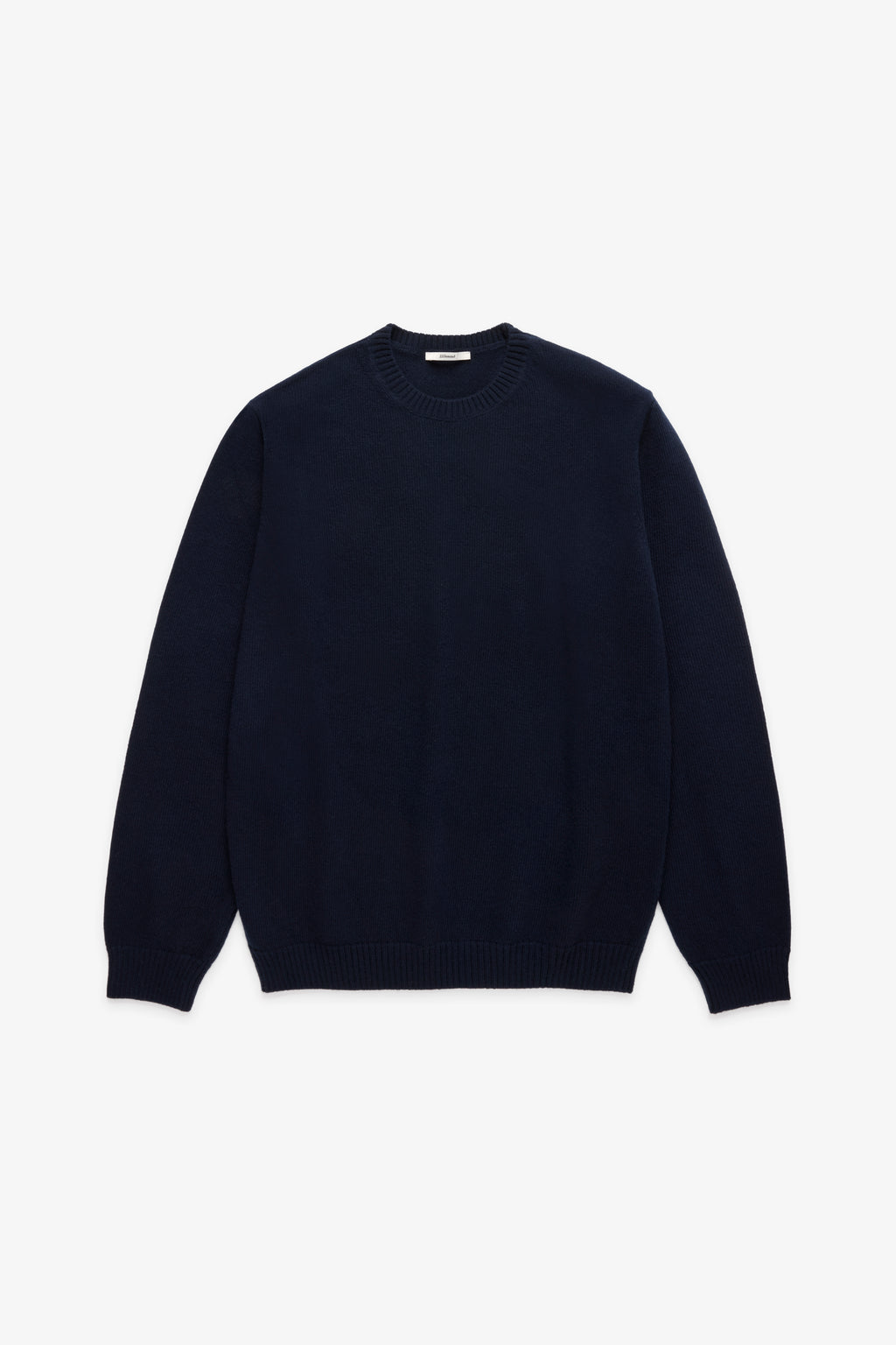 Knit Wool Crewneck - Navy