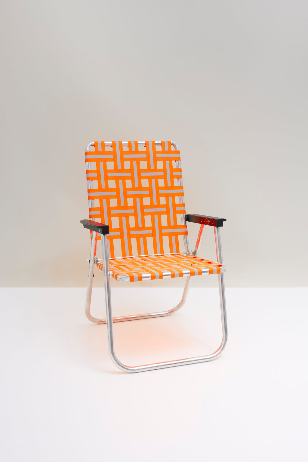 Lawn Chair USA - Orange/Silver Reflective