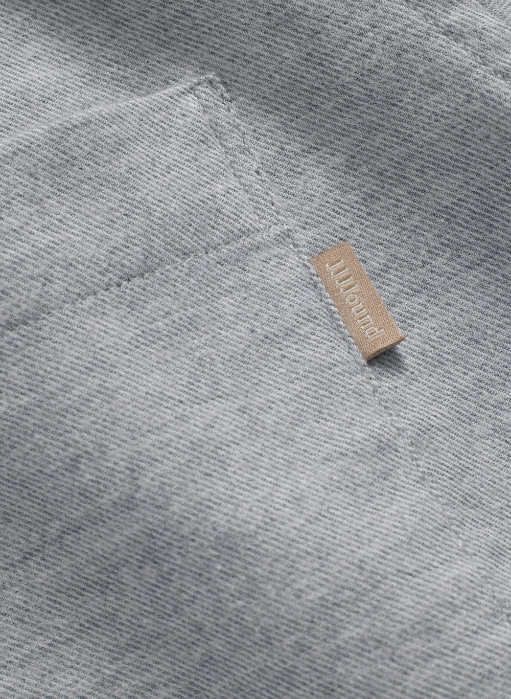 Lightweight Flannel Shirt - Light Grey