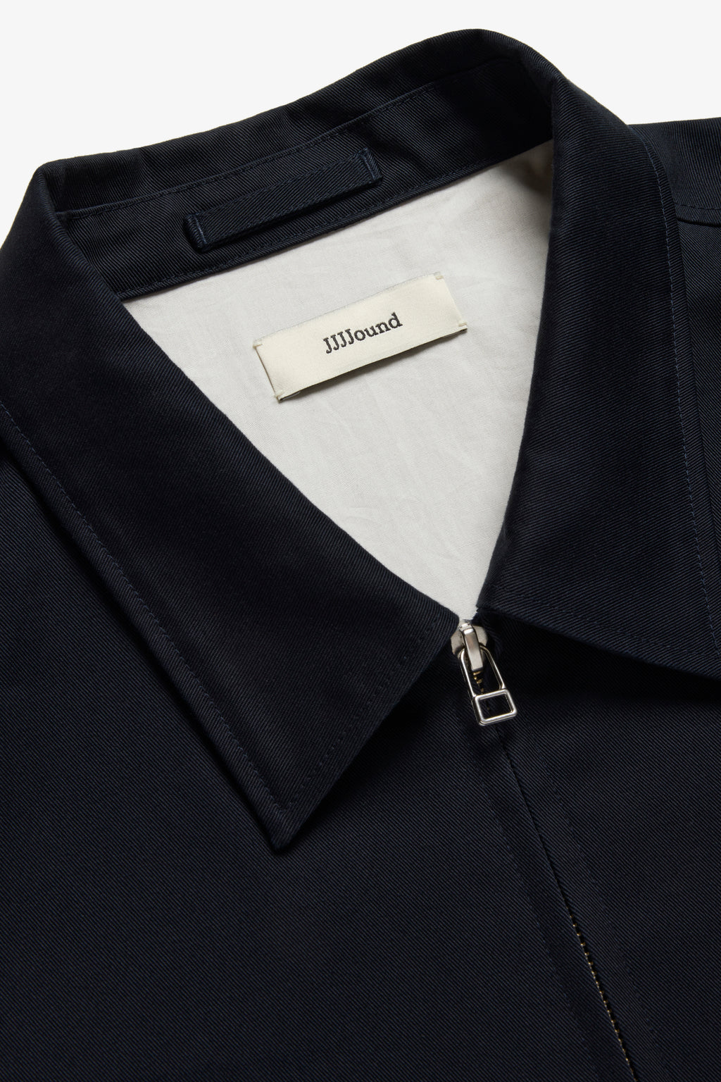 Lined Trucker Jacket - Navy