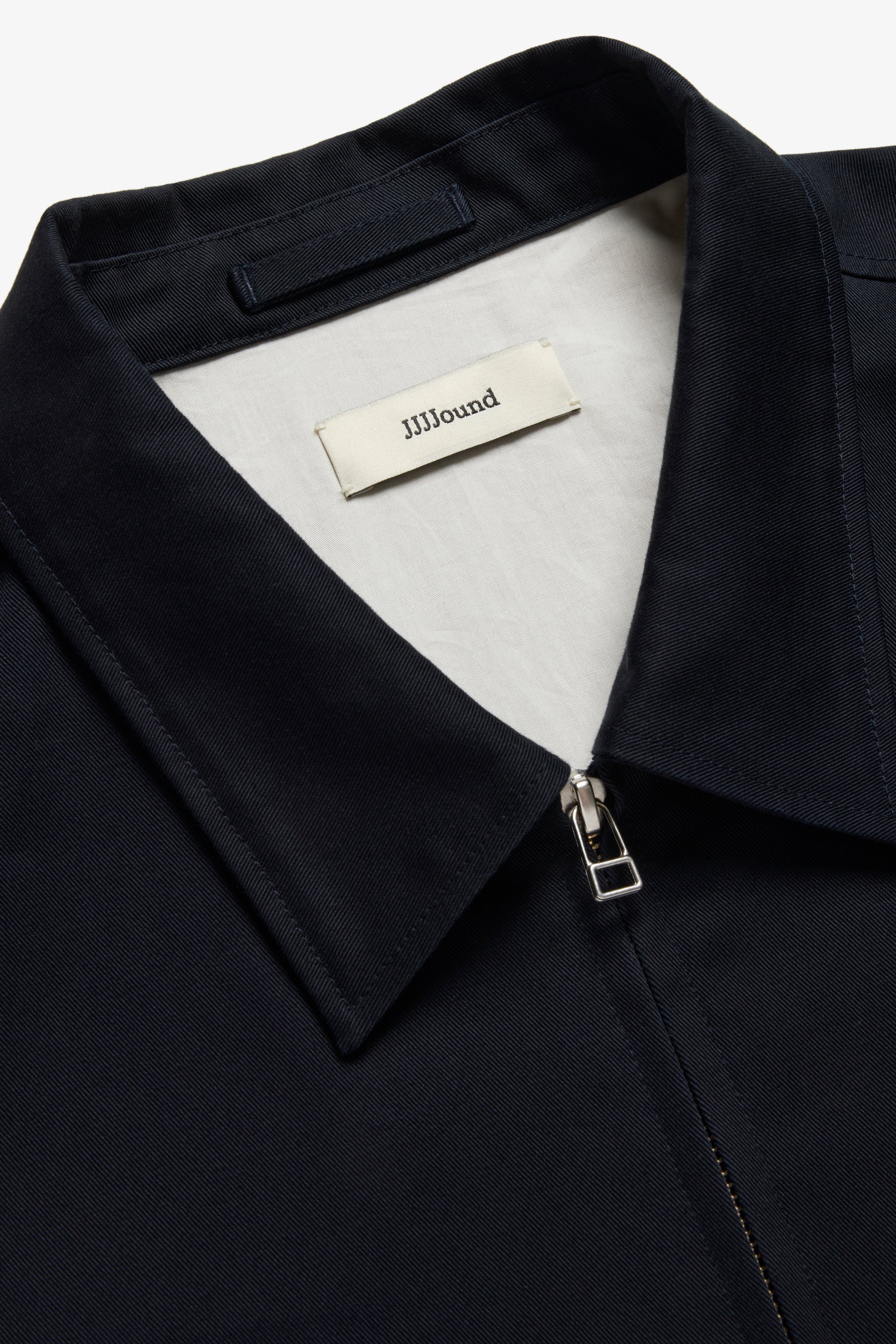 Lined Trucker Jacket - Navy