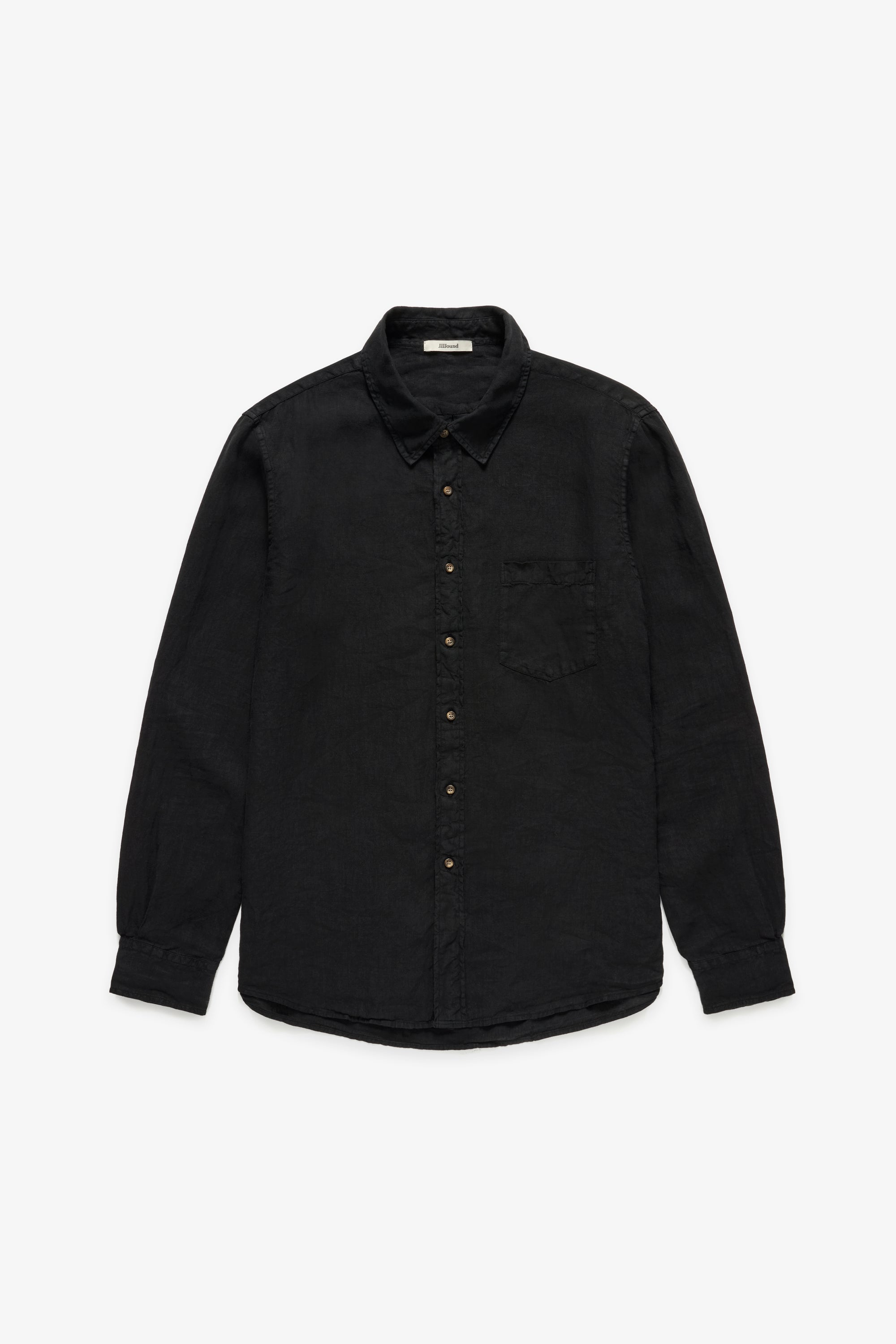 Linen Shirt - Black