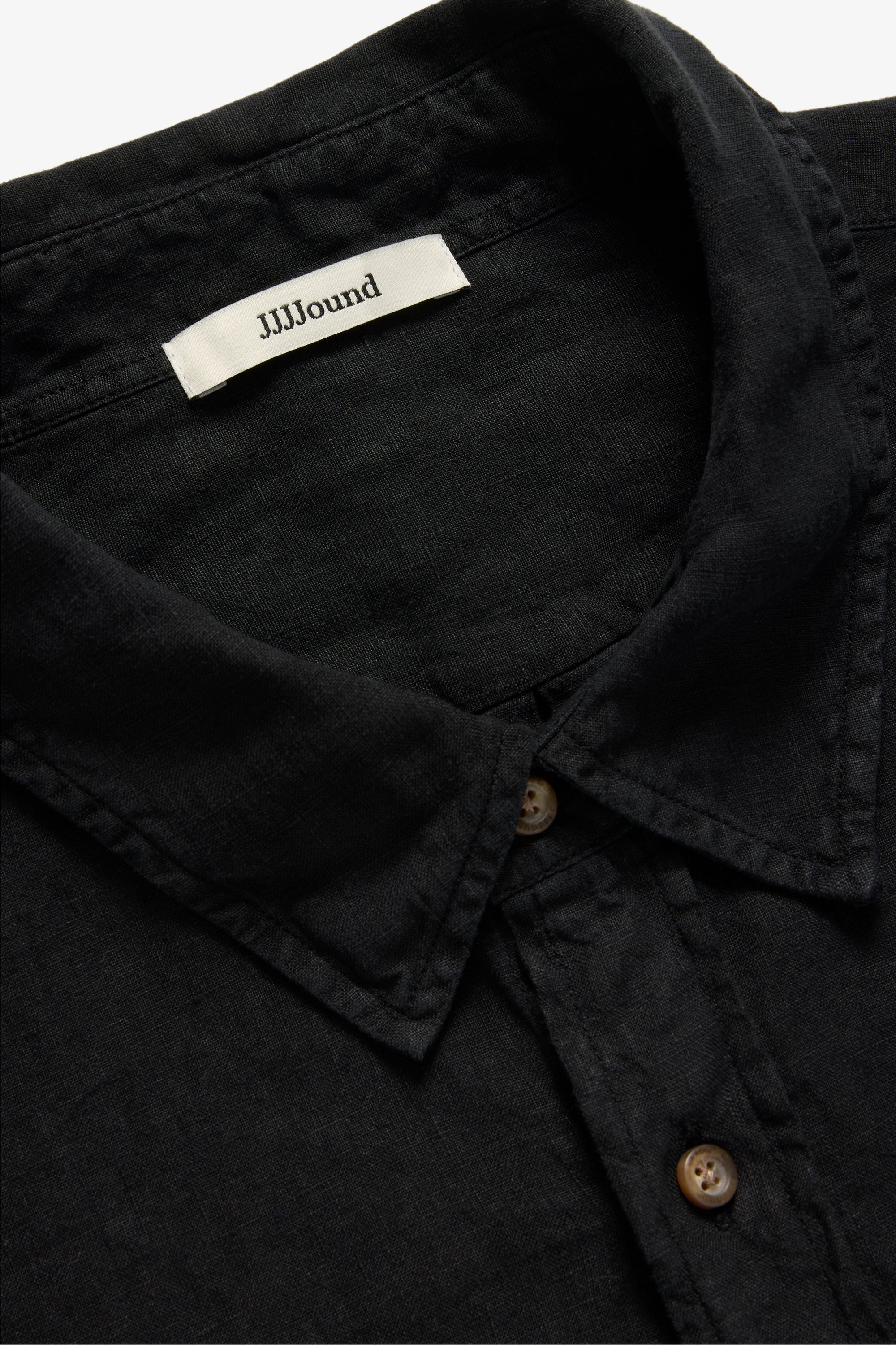Linen Shirt - Black