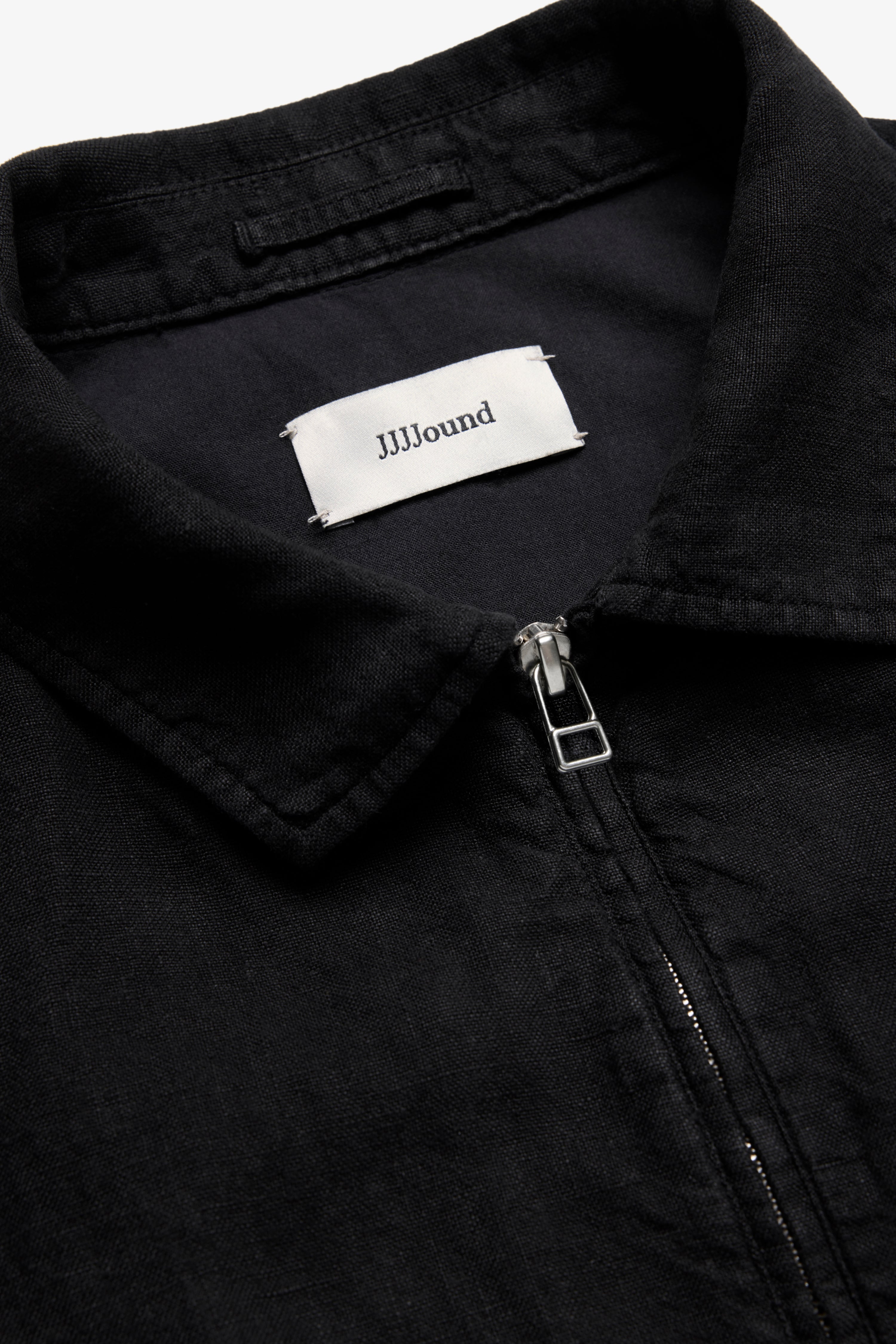 Lined Linen Trucker Jacket - Black – JJJJound