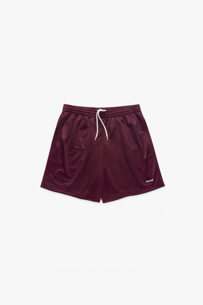Mesh Short - Burgundy