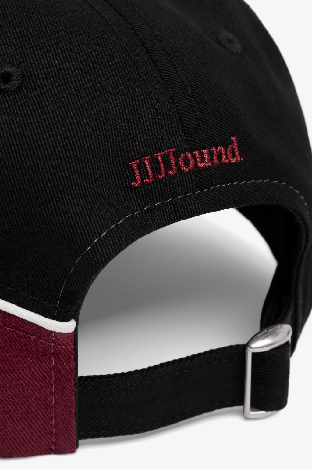 Tourist Cap - Black/Burgundy