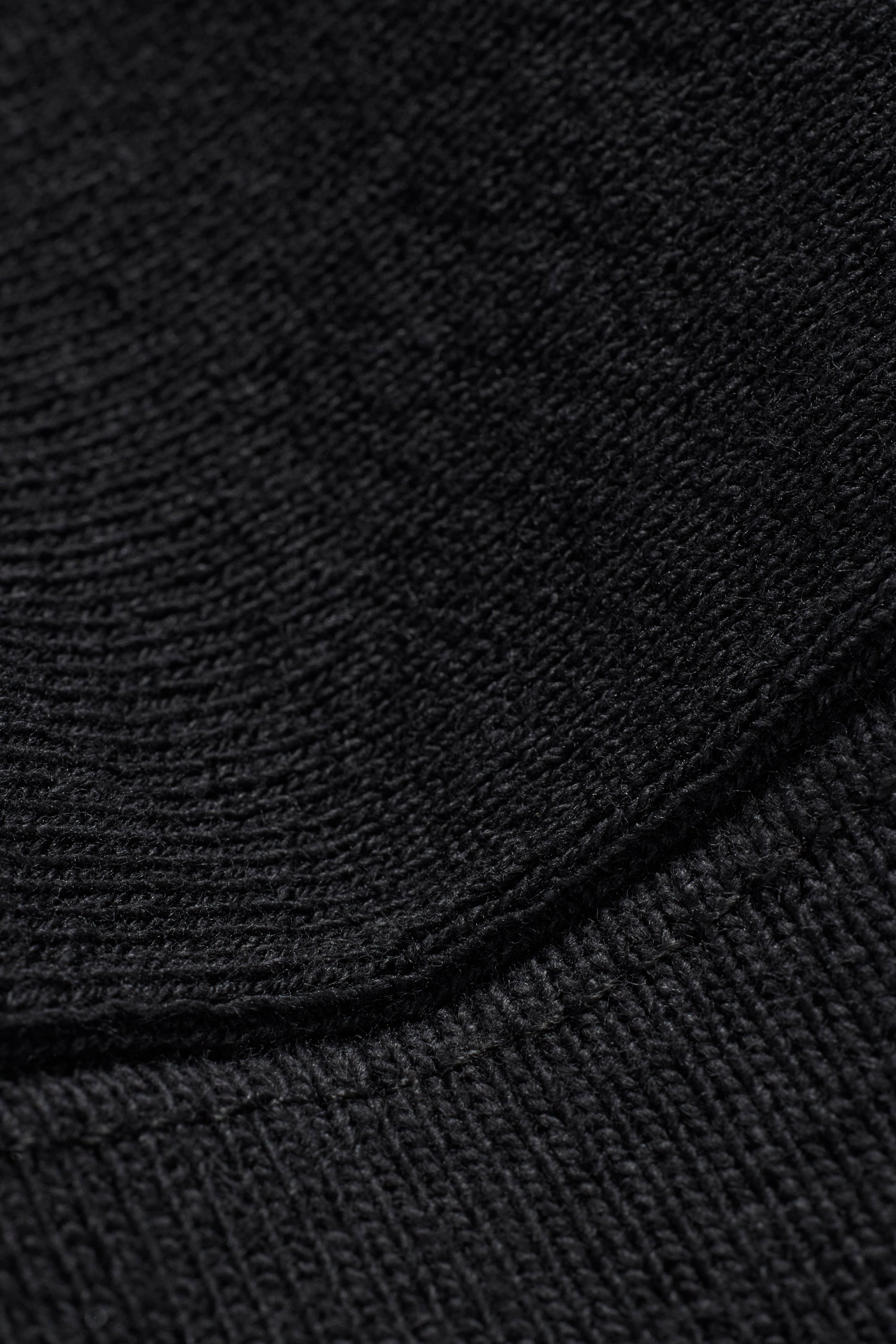 80s Hooded Zip Sweatshirt - Black