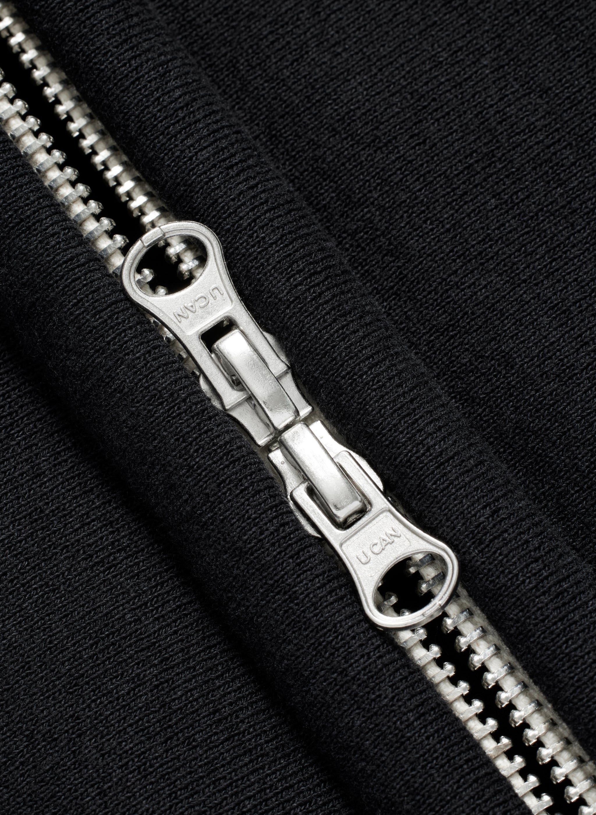 J80 Zip Hoodie - Black