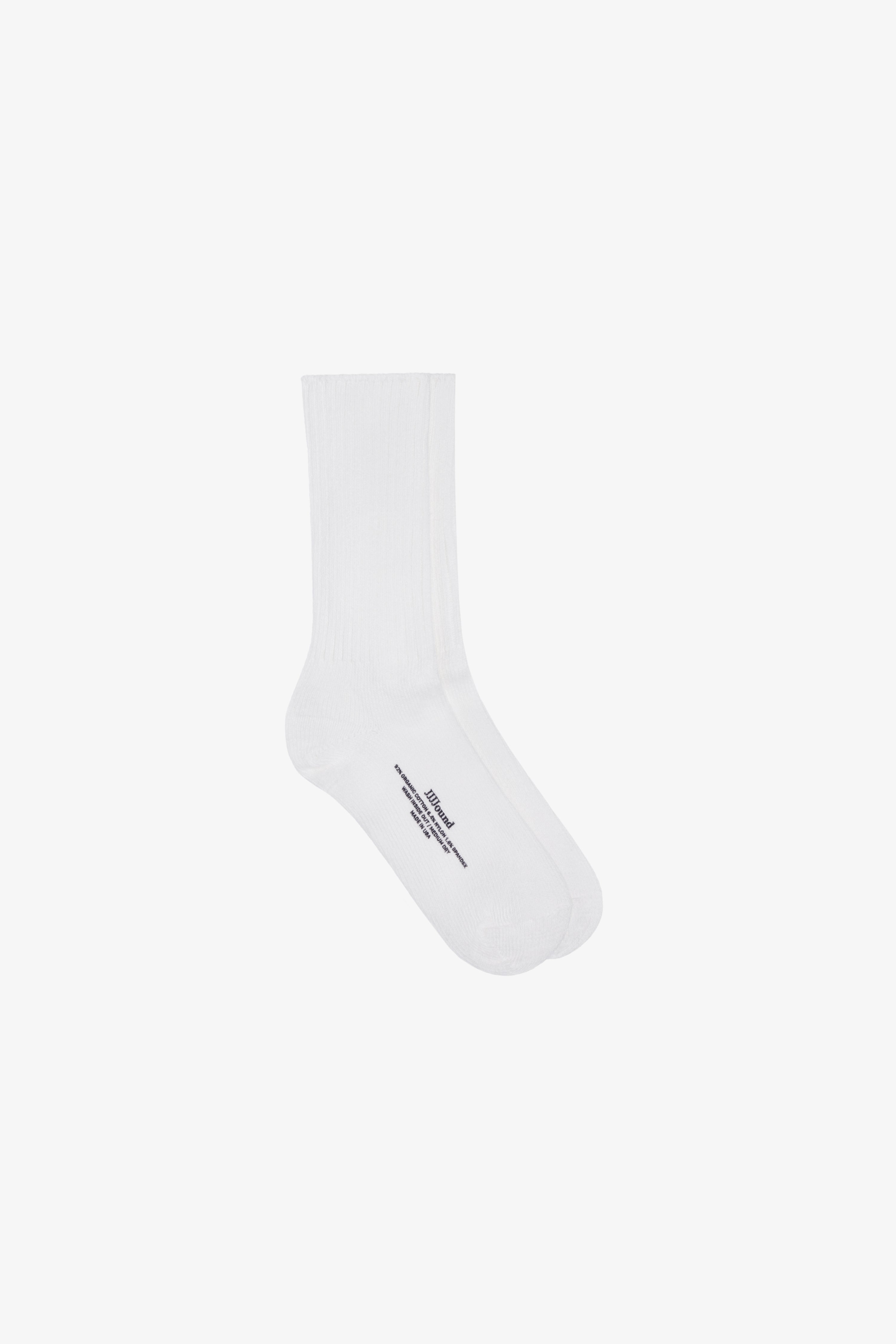 JJJJound Organic Socks / White