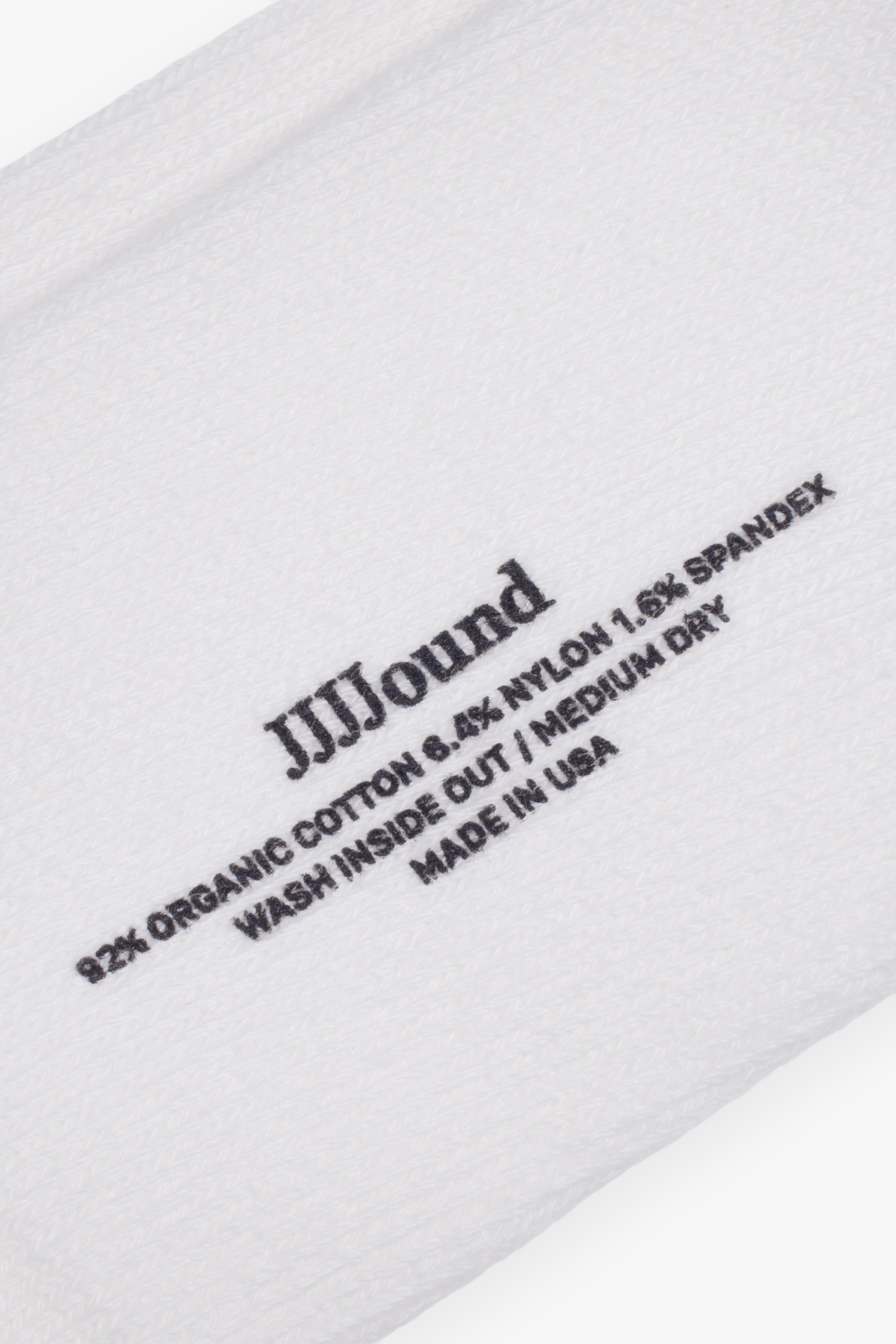 JJJJound Organic Socks / White