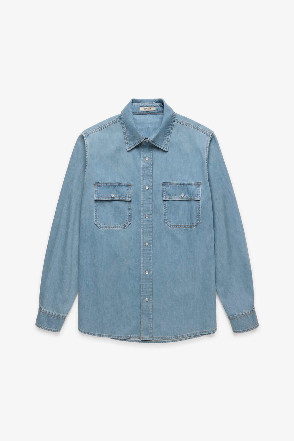 Denim Overshirt - Blue Stonewashed