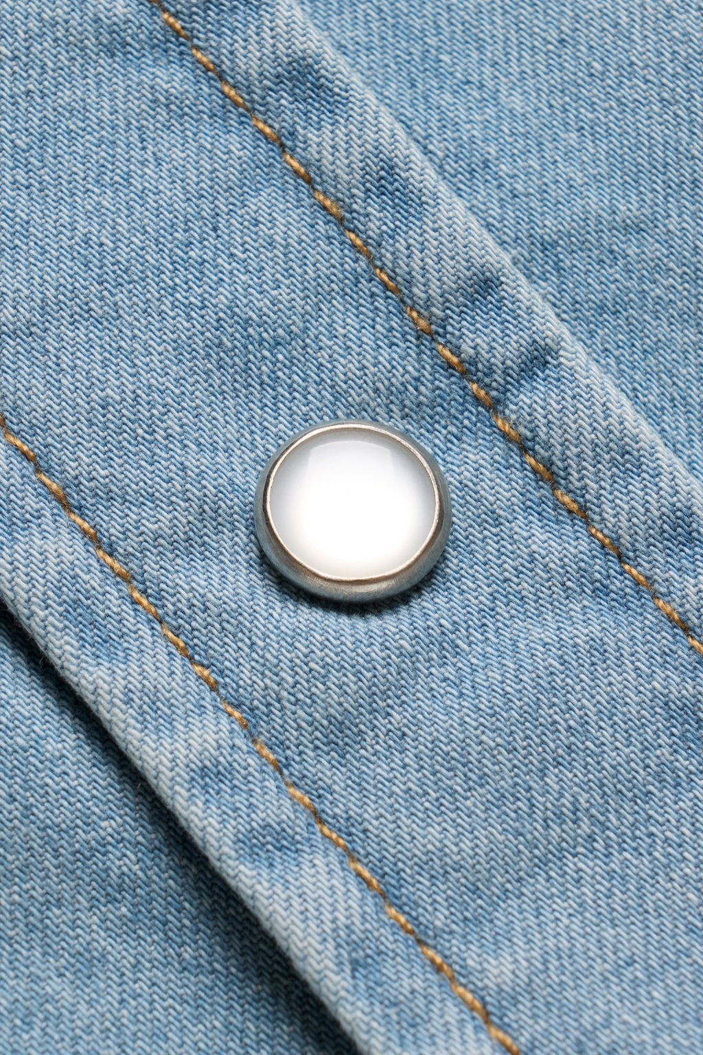 Denim Overshirt - Blue Stonewashed