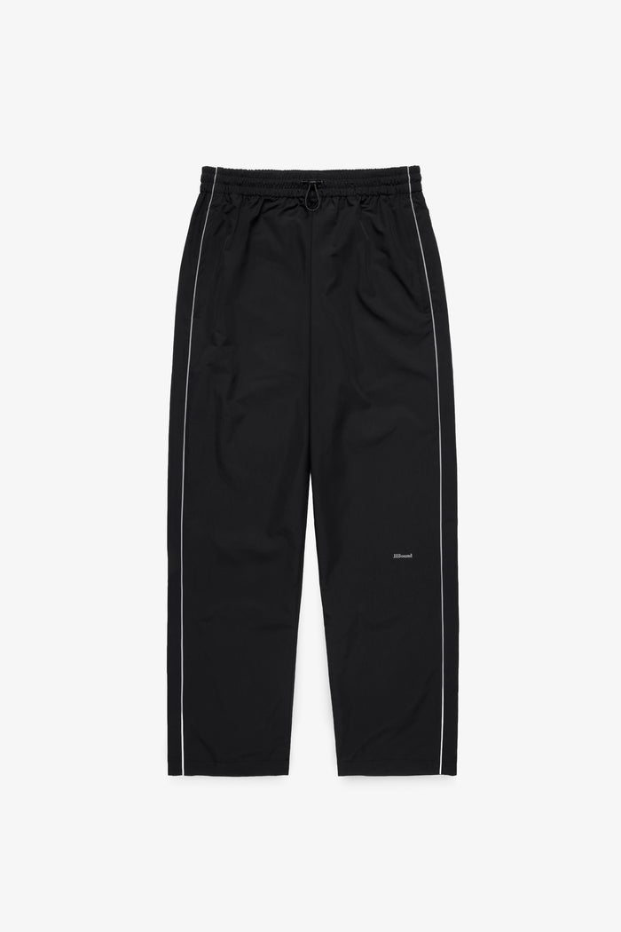 Panelled Tracksuit Bottom - Black/Silver Reflective
