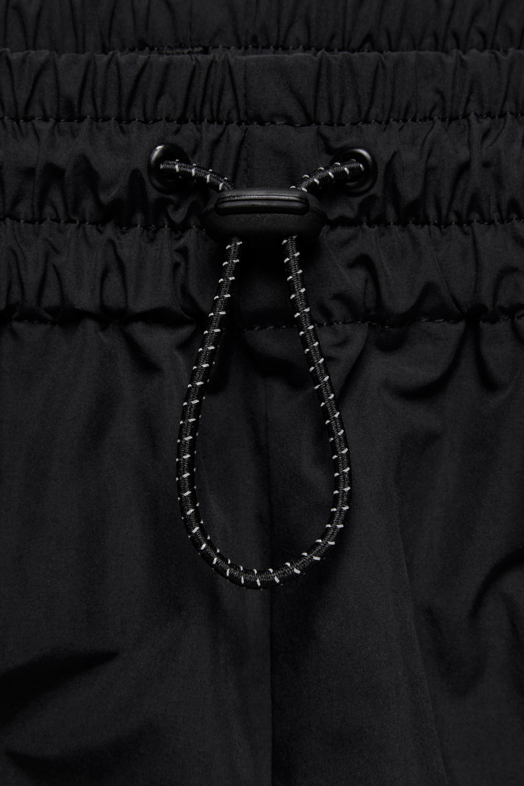 Panelled Tracksuit Bottom - Black/Silver Reflective
