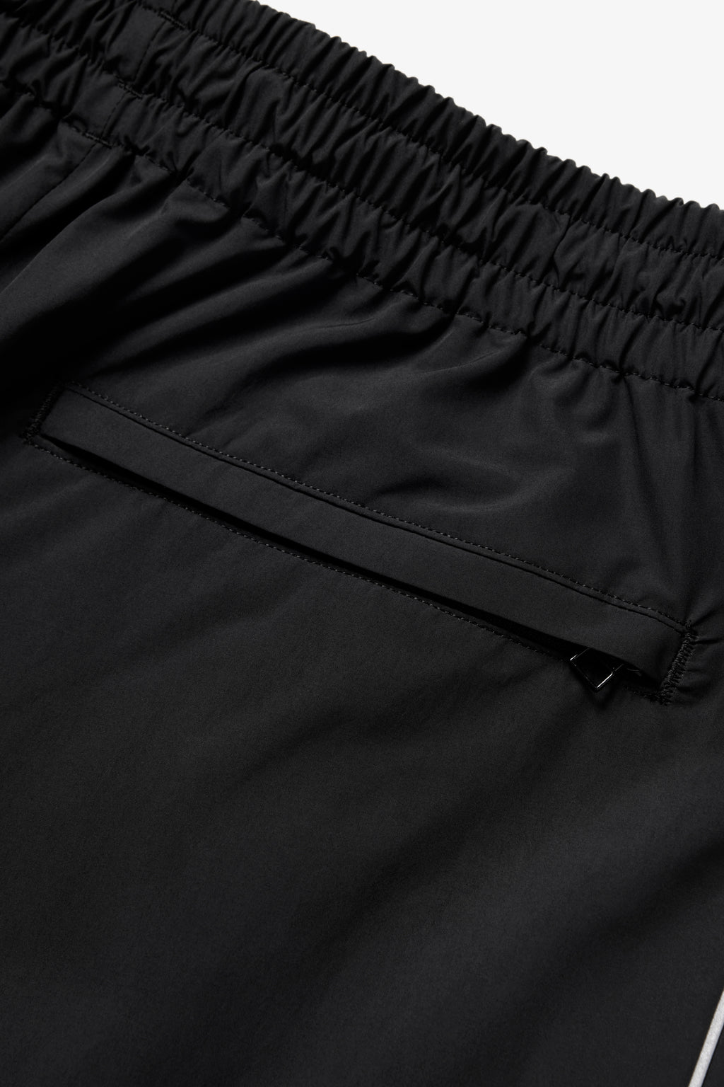 Panelled Tracksuit Bottom - Black/Silver Reflective