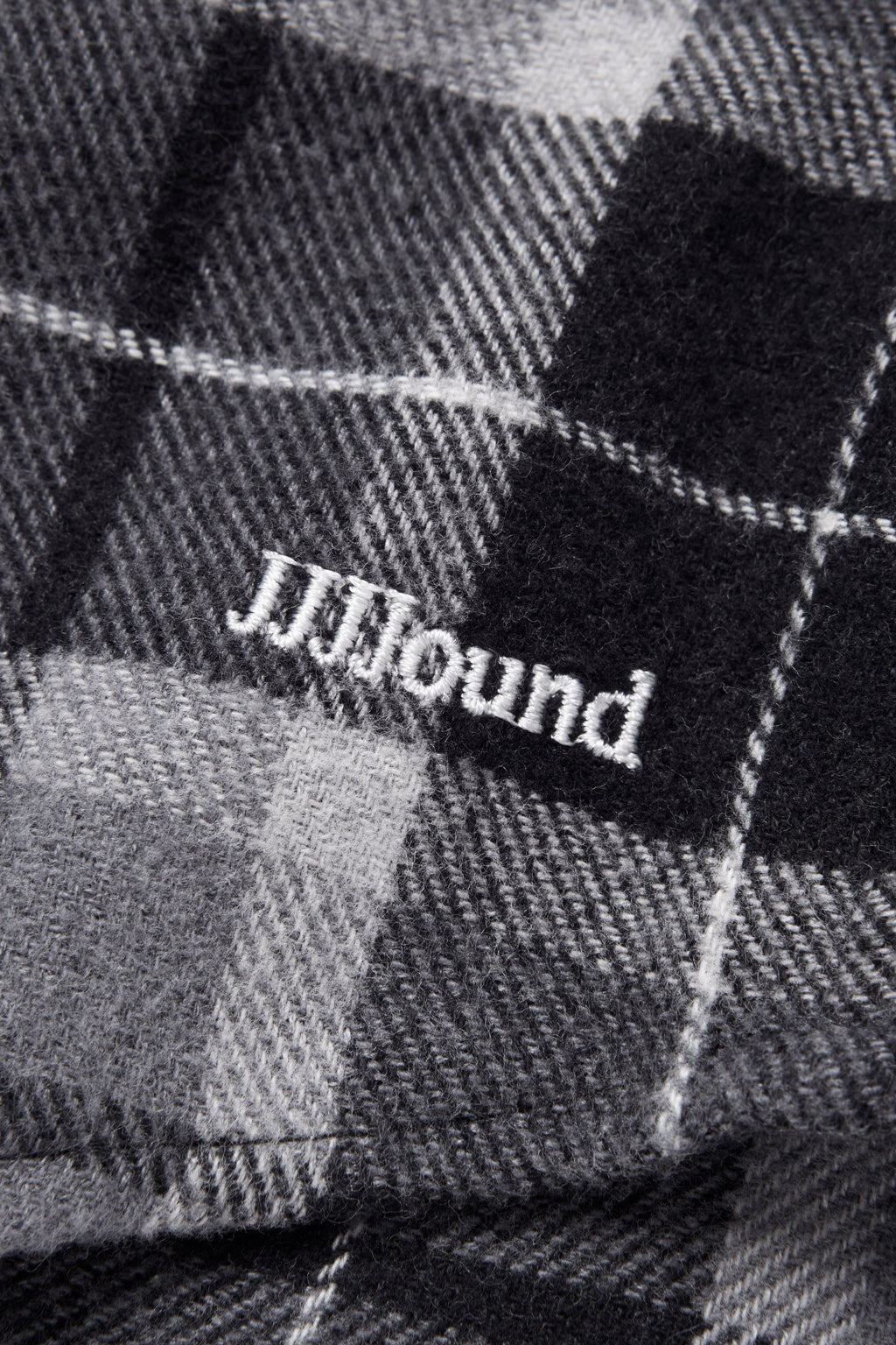 Plaid Flannel Overshirt - Black/Charcoal