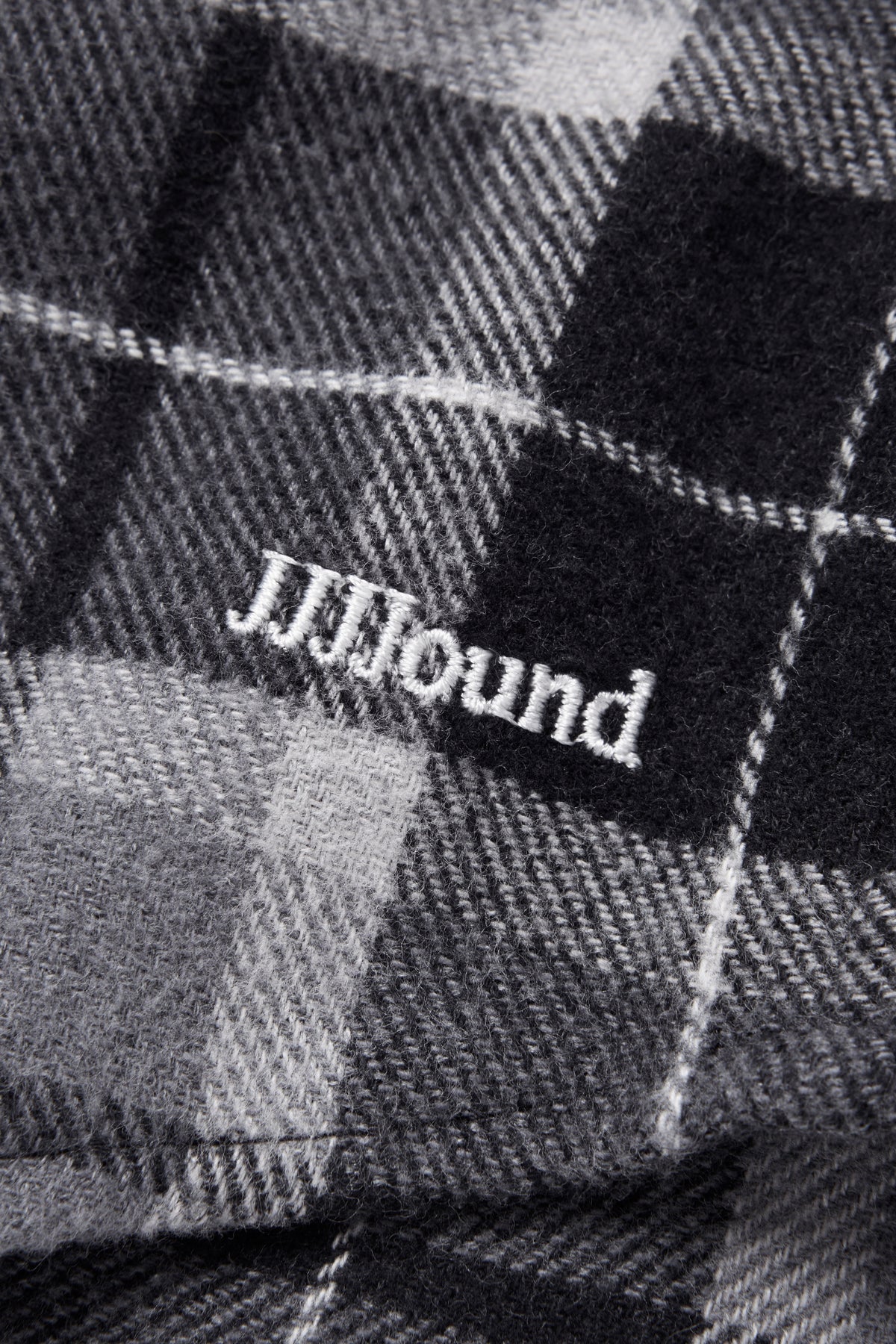 Plaid Flannel Overshirt - Black/Charcoal