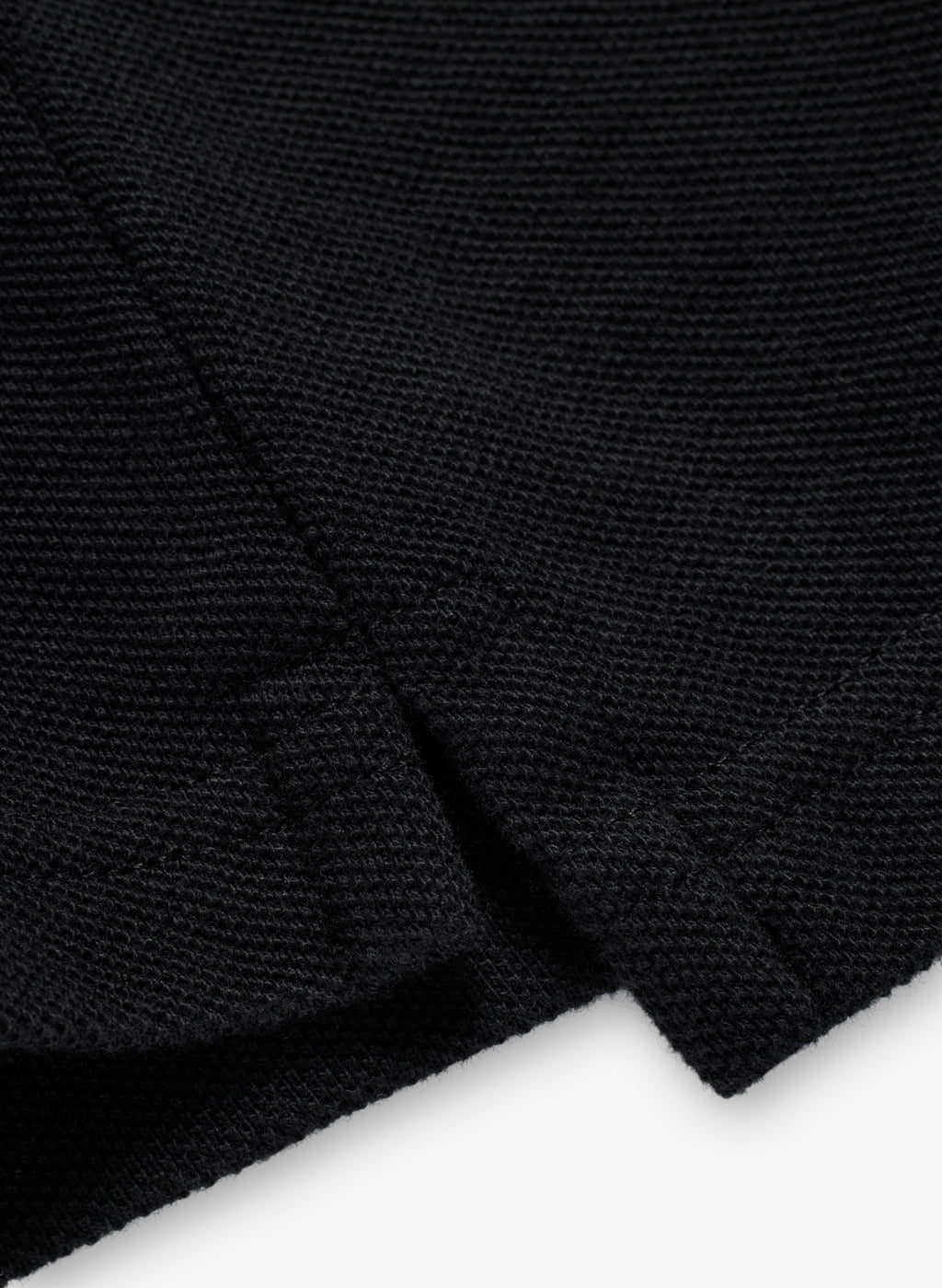 Longsleeve Polo Shirt - Black