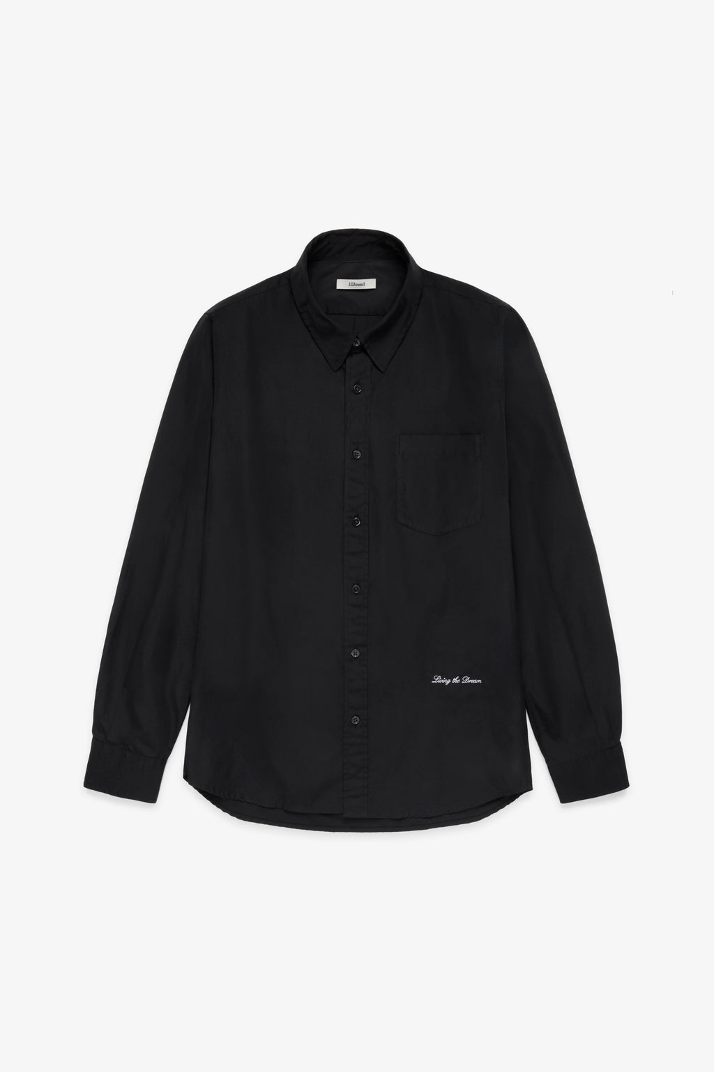 Living The Dream Poplin Shirt - Black