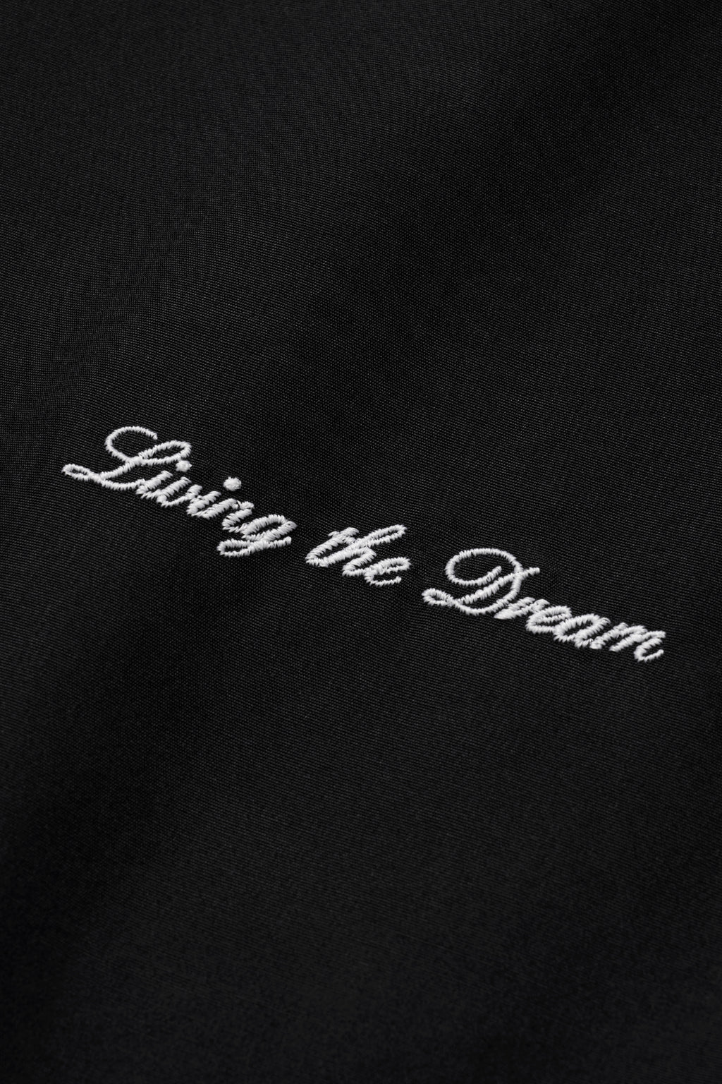 Living The Dream Poplin Shirt - Black