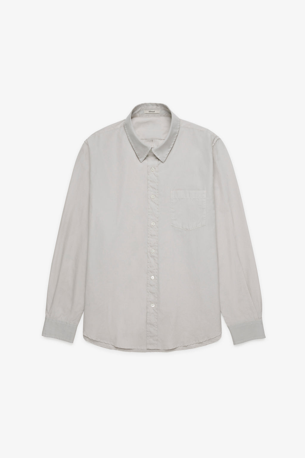 Poplin Shirt - Light Grey