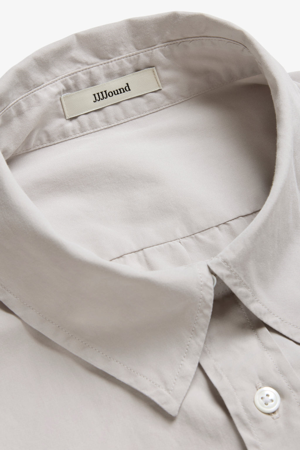 Poplin Shirt - Light Grey