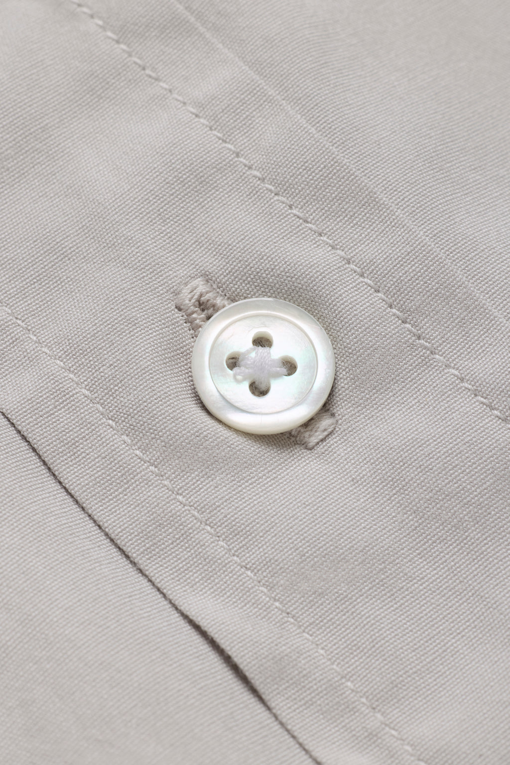 Poplin Shirt - Light Grey