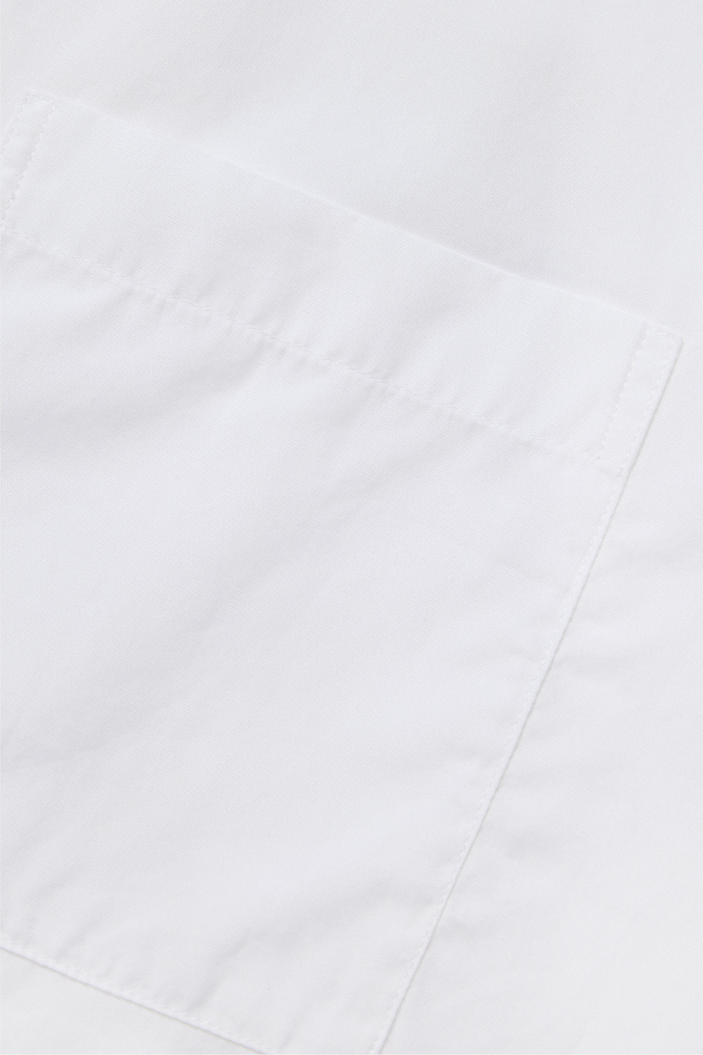 Poplin Shortsleeve Shirt - White