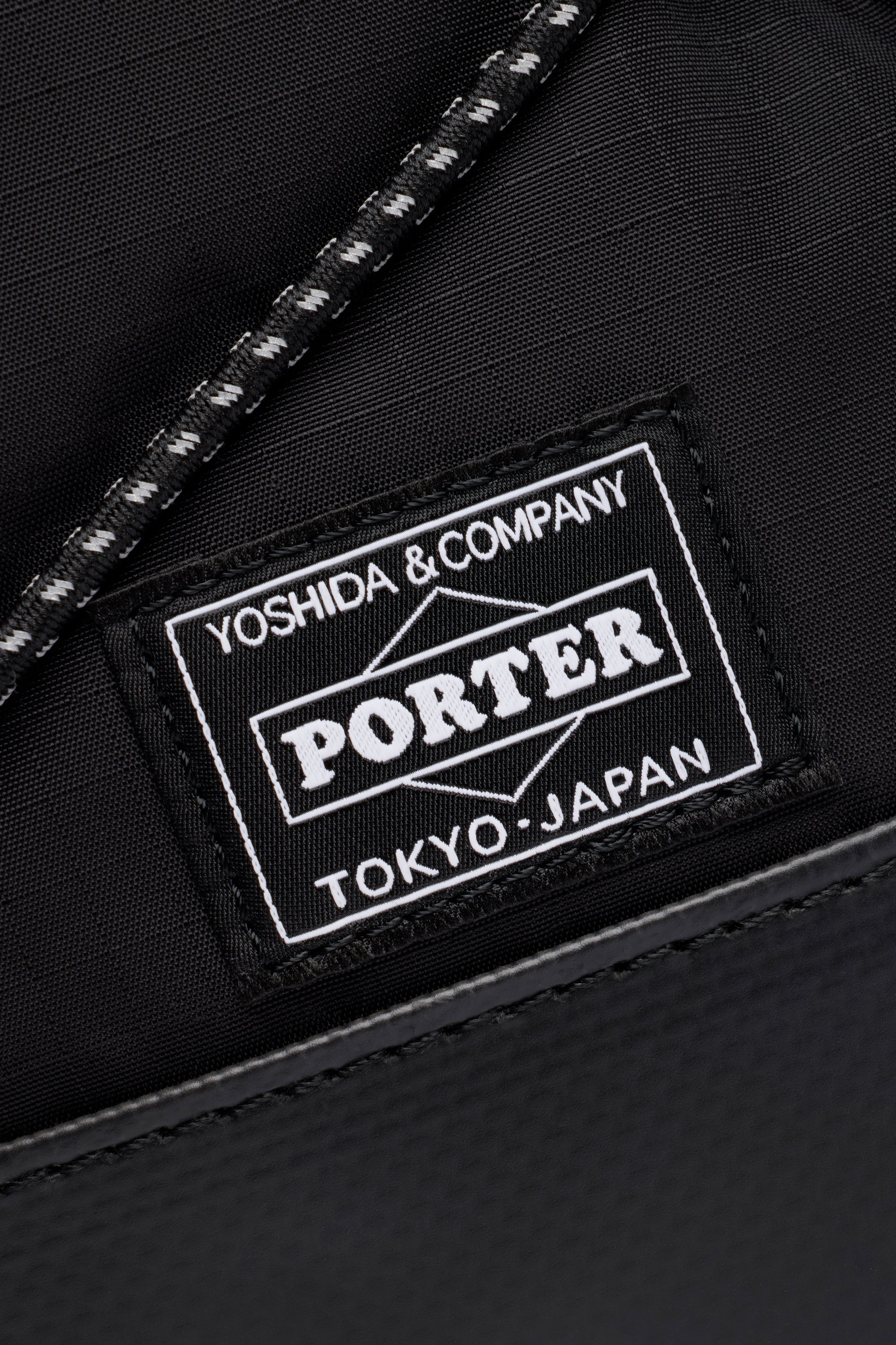 JJJJound Porter Nylon Backpack - Black