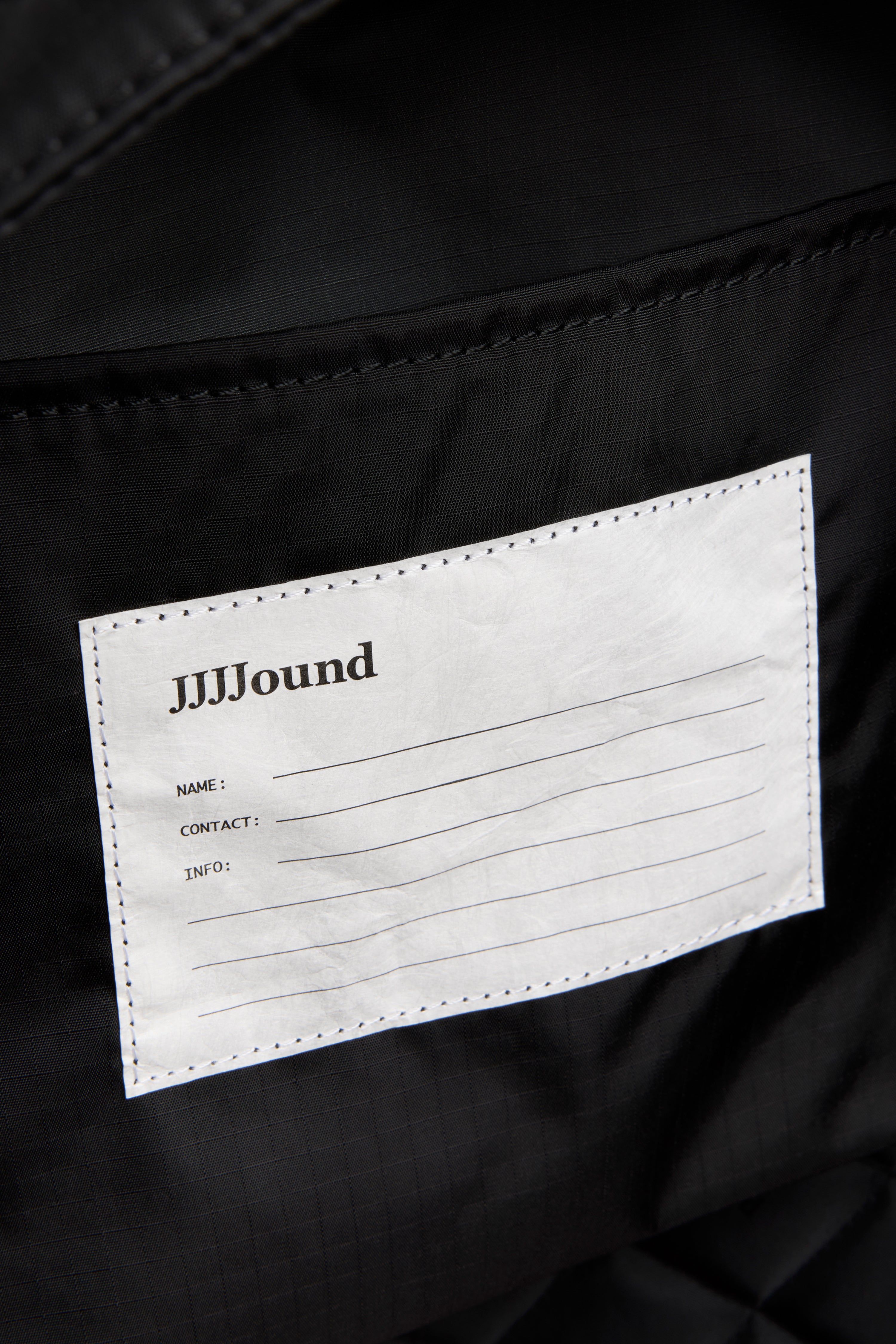 JJJJound Backpack Porter - Black
