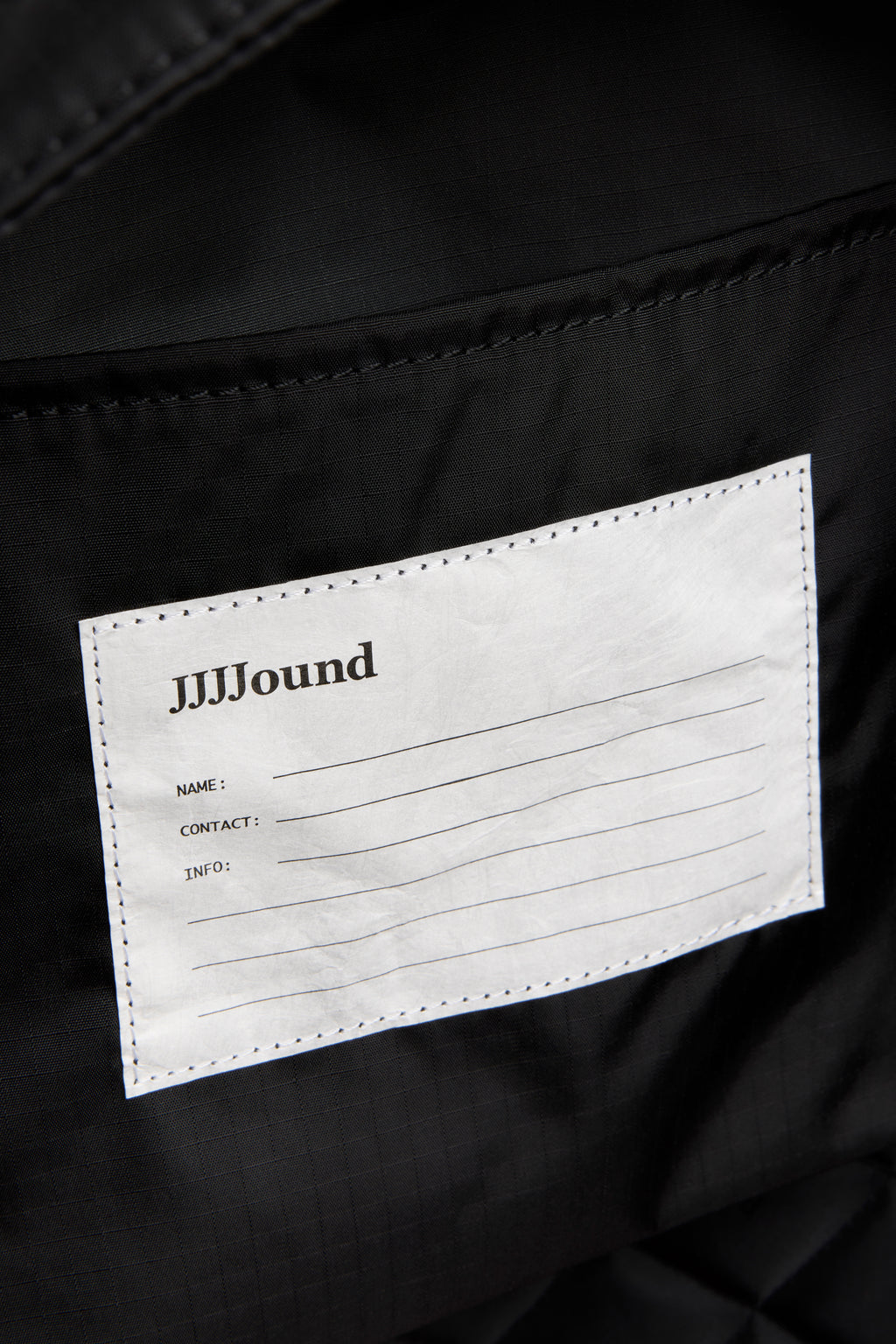 JJJJound Porter Nylon Backpack - Black