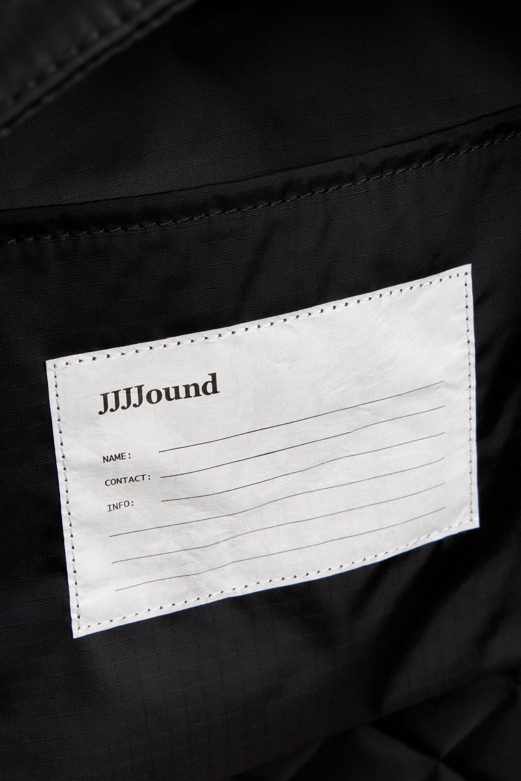 JJJJound Porter Nylon Backpack - Black