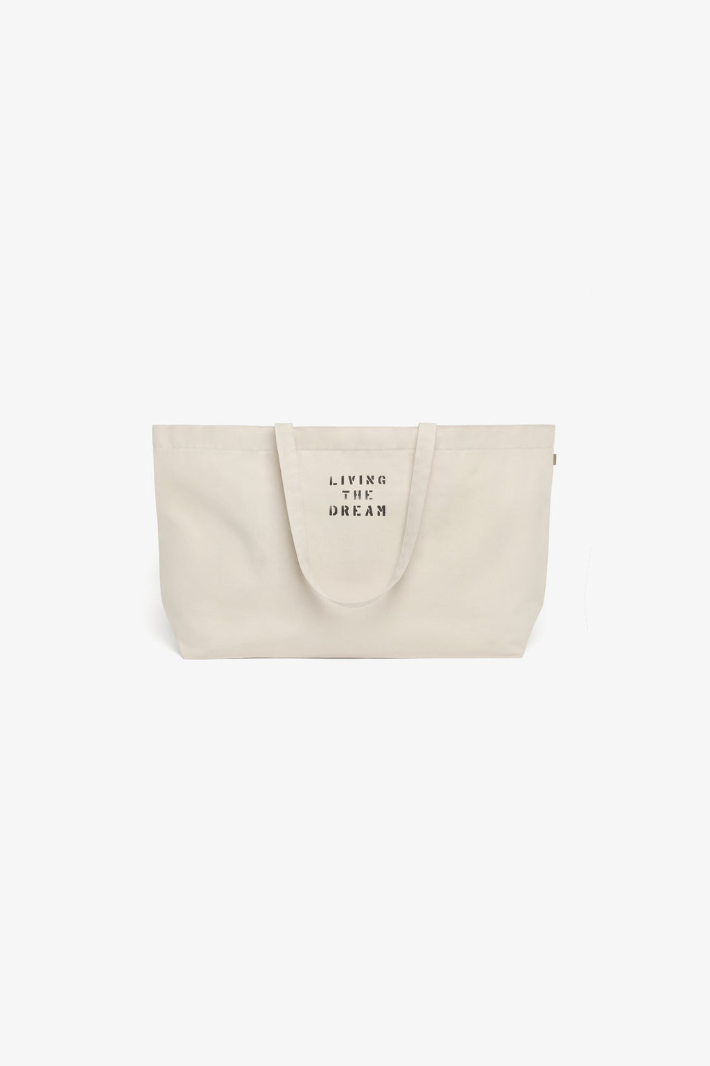 JRS Stenciled Tote XL - Natural
