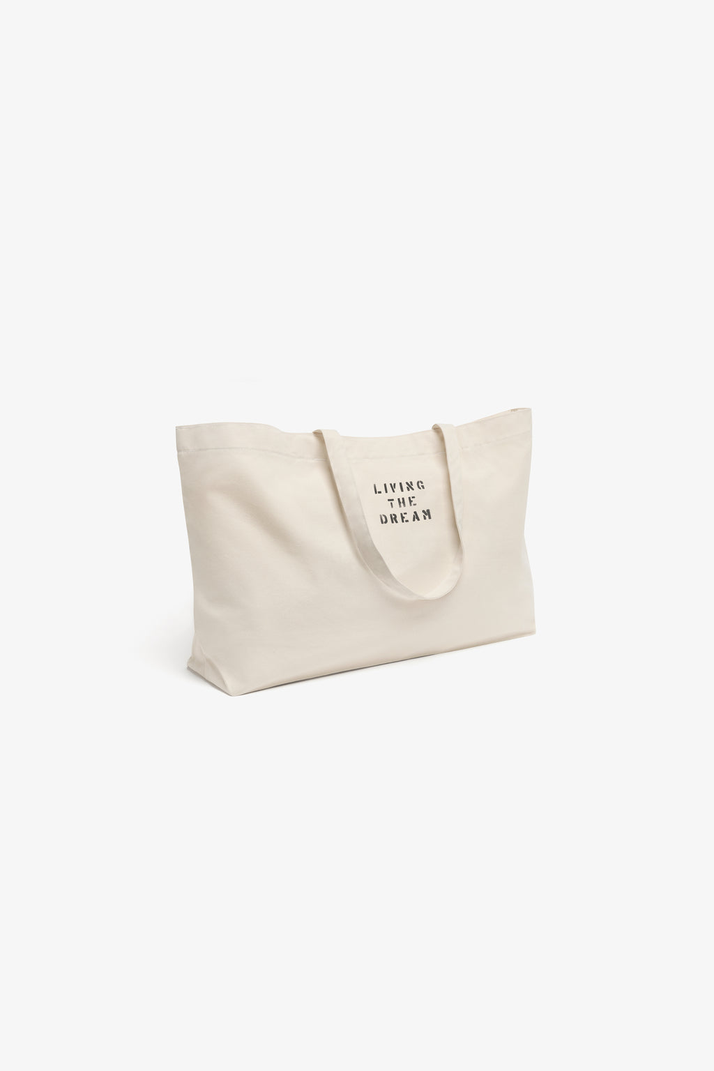 JRS Stenciled Tote XL - Natural