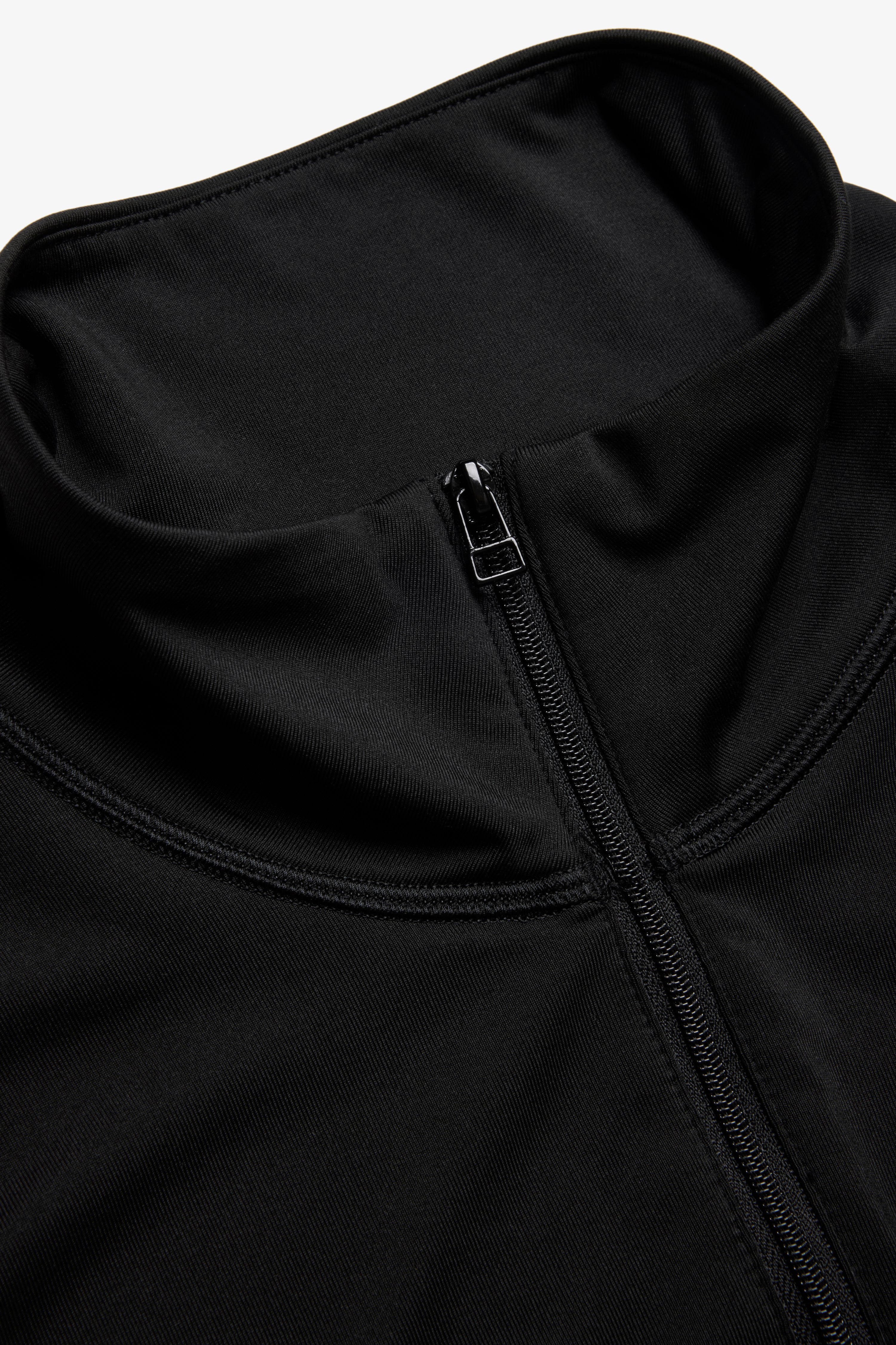 ＪＪＪ Quarter Zip Base Layer - Black – JJJJound