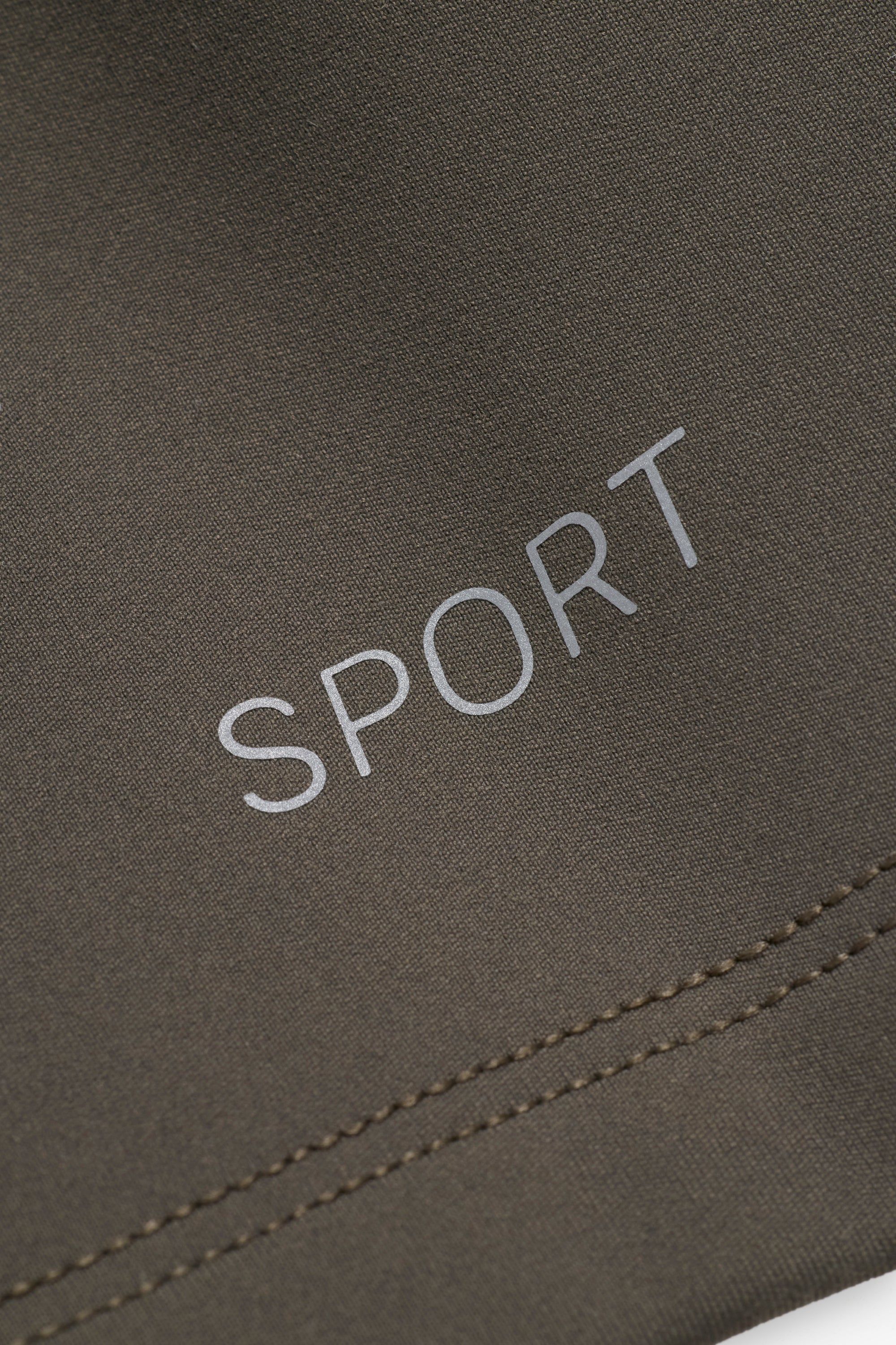 Quarter Zip Base Layer - Olive/Grey