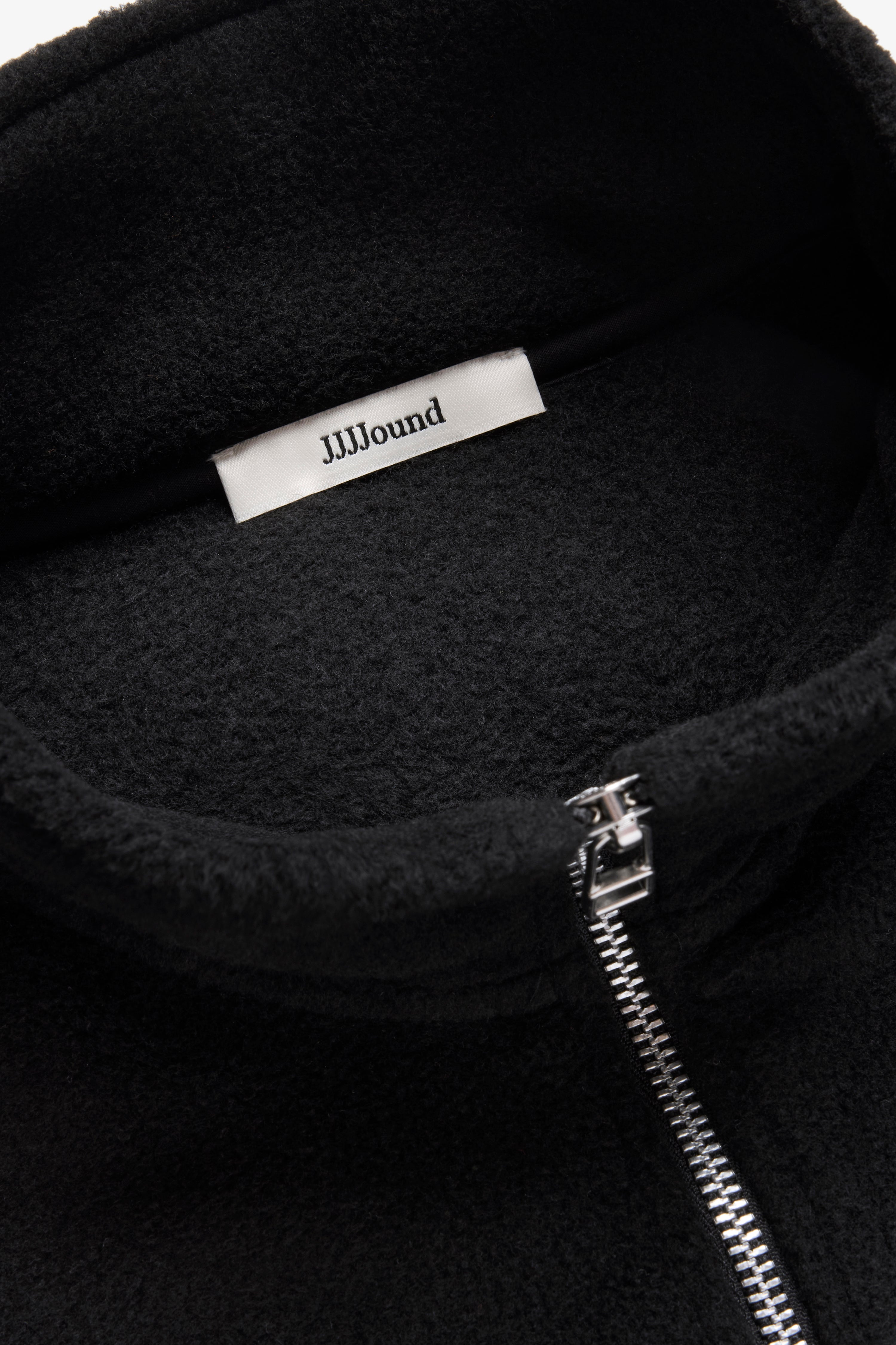 Quarter Zip Camper Polar - Black – JJJJound